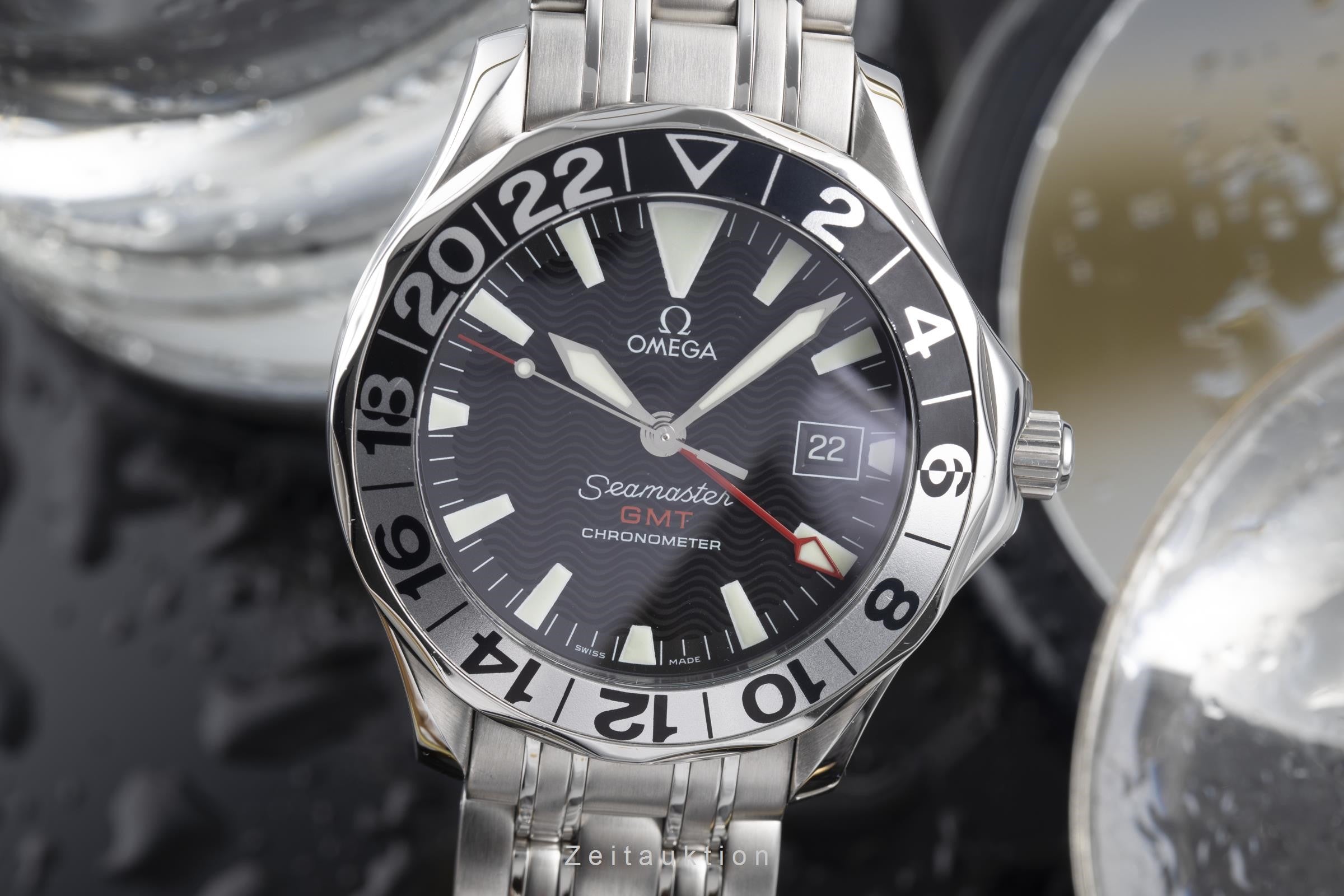 Omega Seamaster steel automatic men's watch 2534.50.00, 168.1613, 368.1613  [2203441]