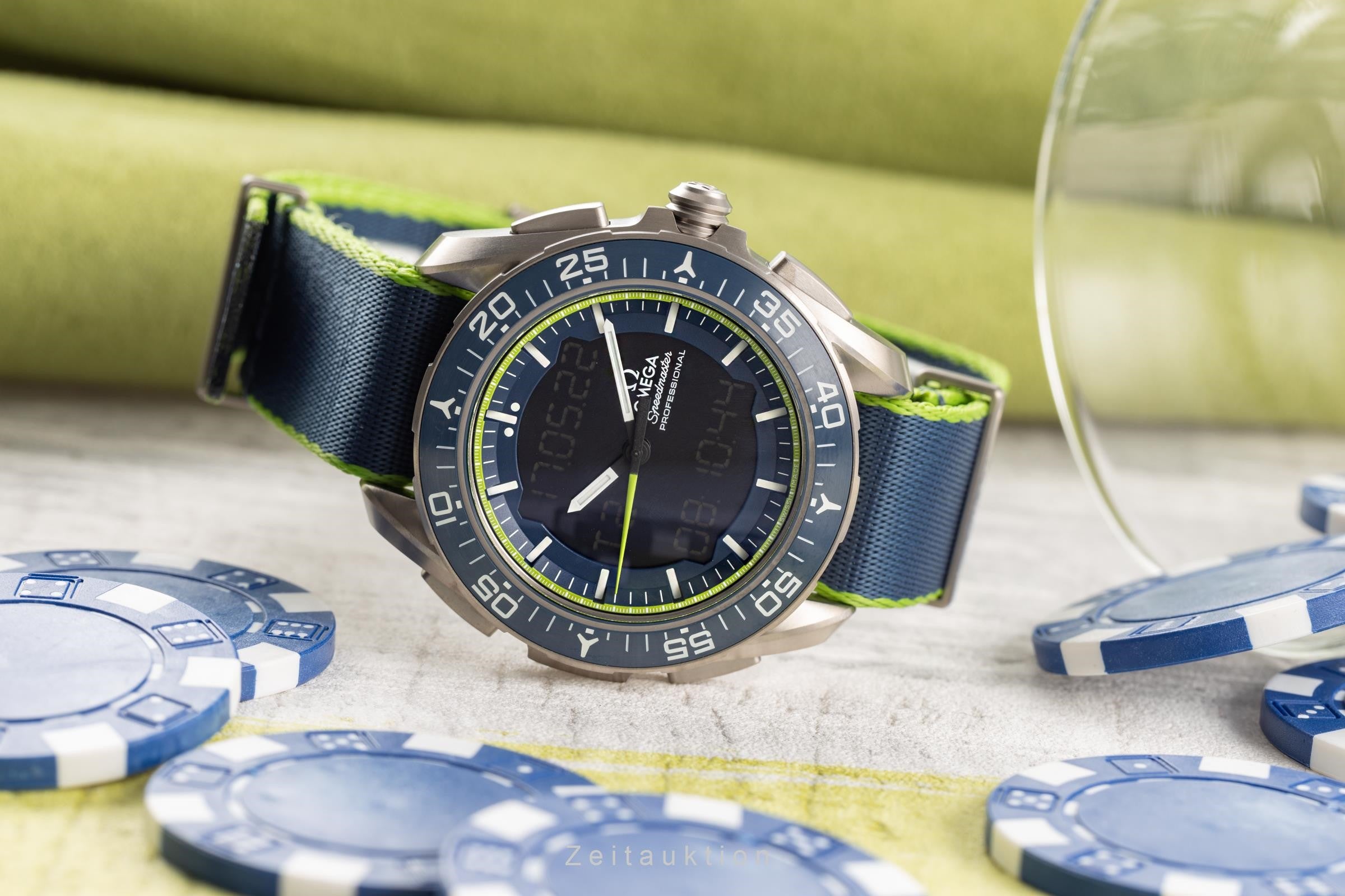 Omega Speedmaster titane  quartz montre pour hommes 318.92.45.79.03.001 LP: 5500EUR Limited  [2203463]