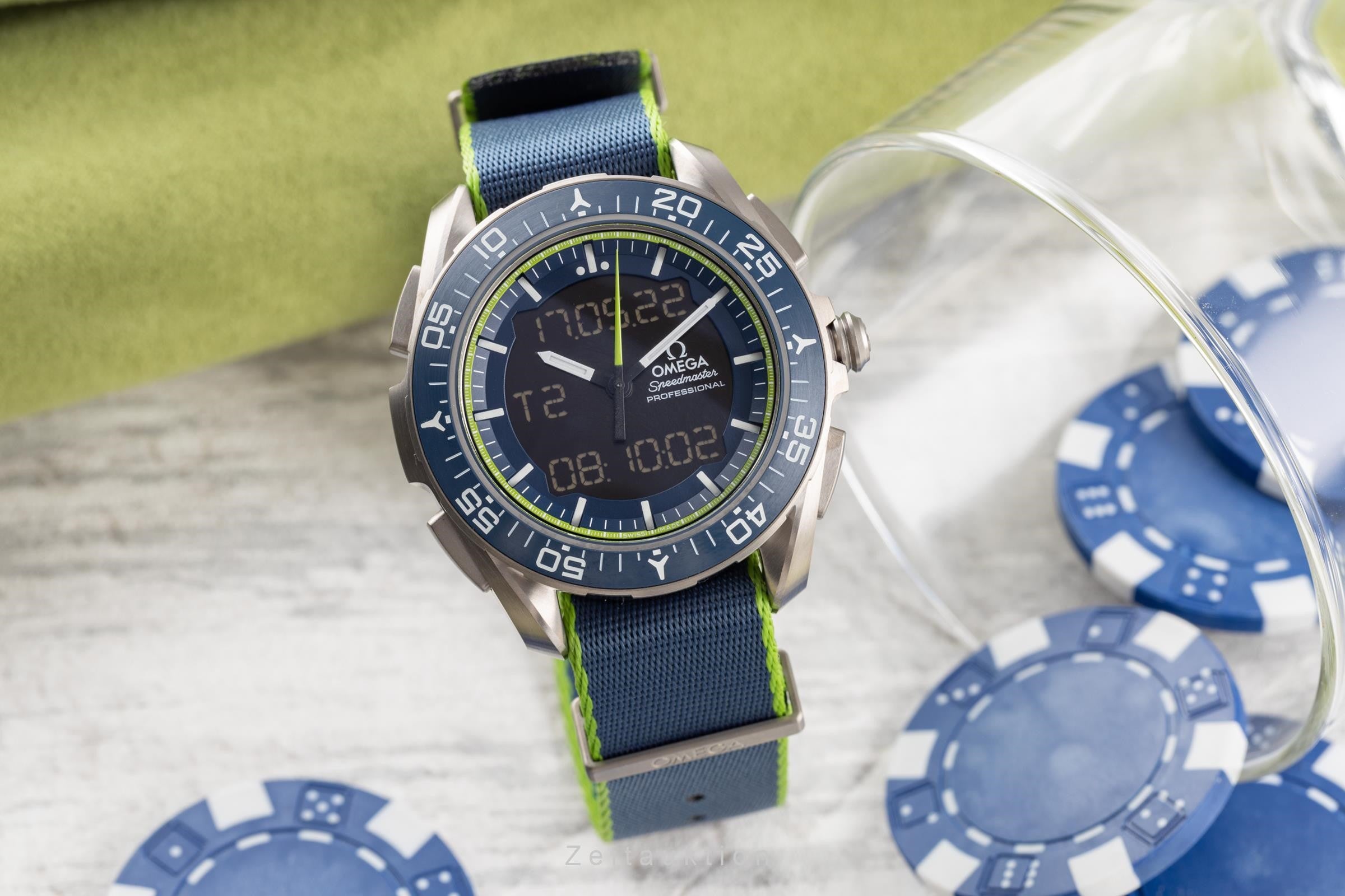 Omega Speedmaster titane  quartz montre pour hommes 318.92.45.79.03.001 LP: 5500EUR Limited  [2203463]