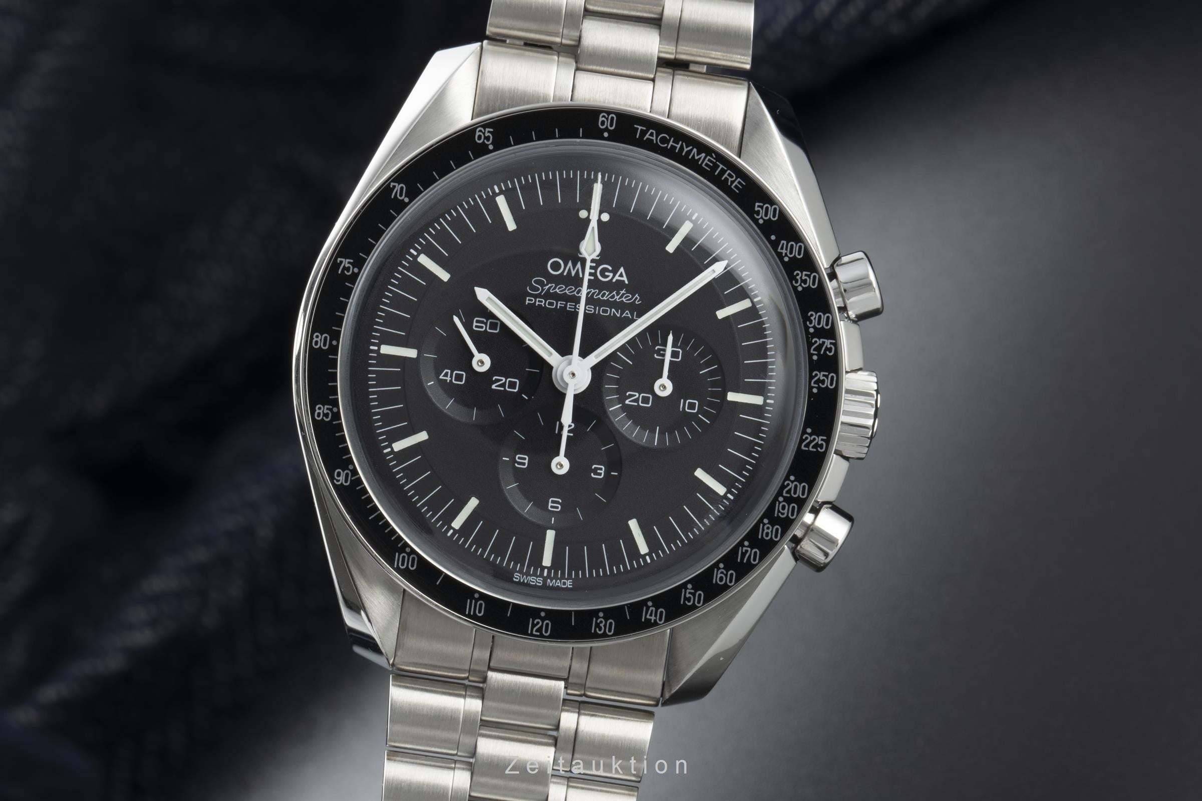 Omega Speedmaster chronograph steel manual winding men's watch 310.30.42.50.01.001 LP: 6600EUR  [2203482]