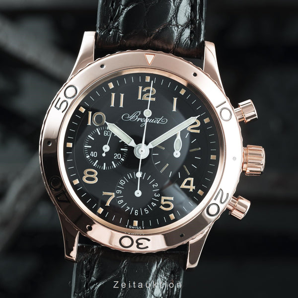 Breguet Type XX chronograph 18 ct red gold automatic men's watch 3800  [2203498]