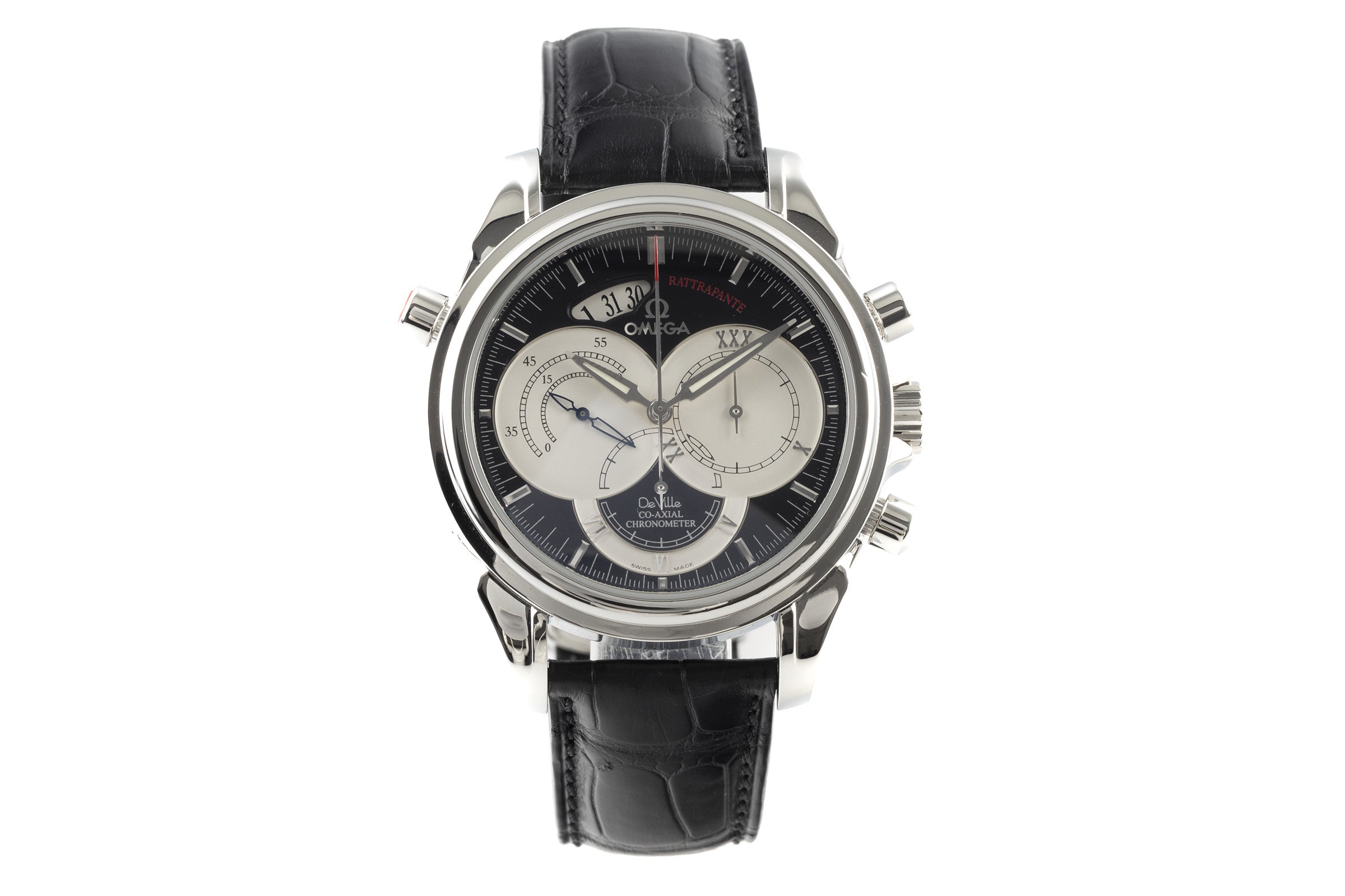 Omega De Ville Chronoscope Chronograph Co-Axial Rattrapante Ref. 4847.50.31 B&P [2203549]