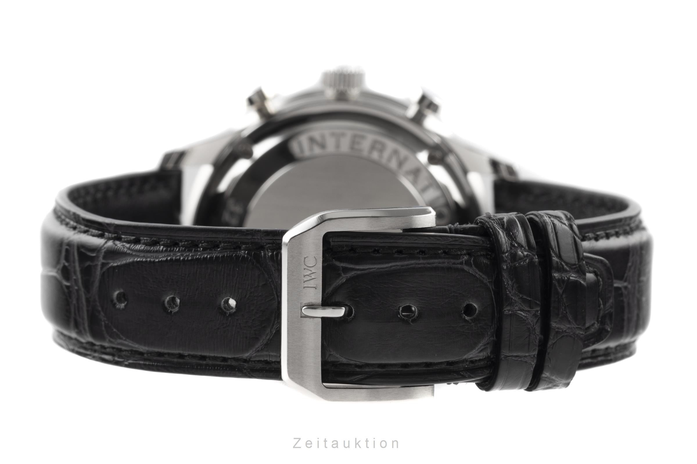 IWC Portugieser Chronograph Automatik Stahl Herrenuhr Ref. IW3714 VP: 8600,- € [2203569]