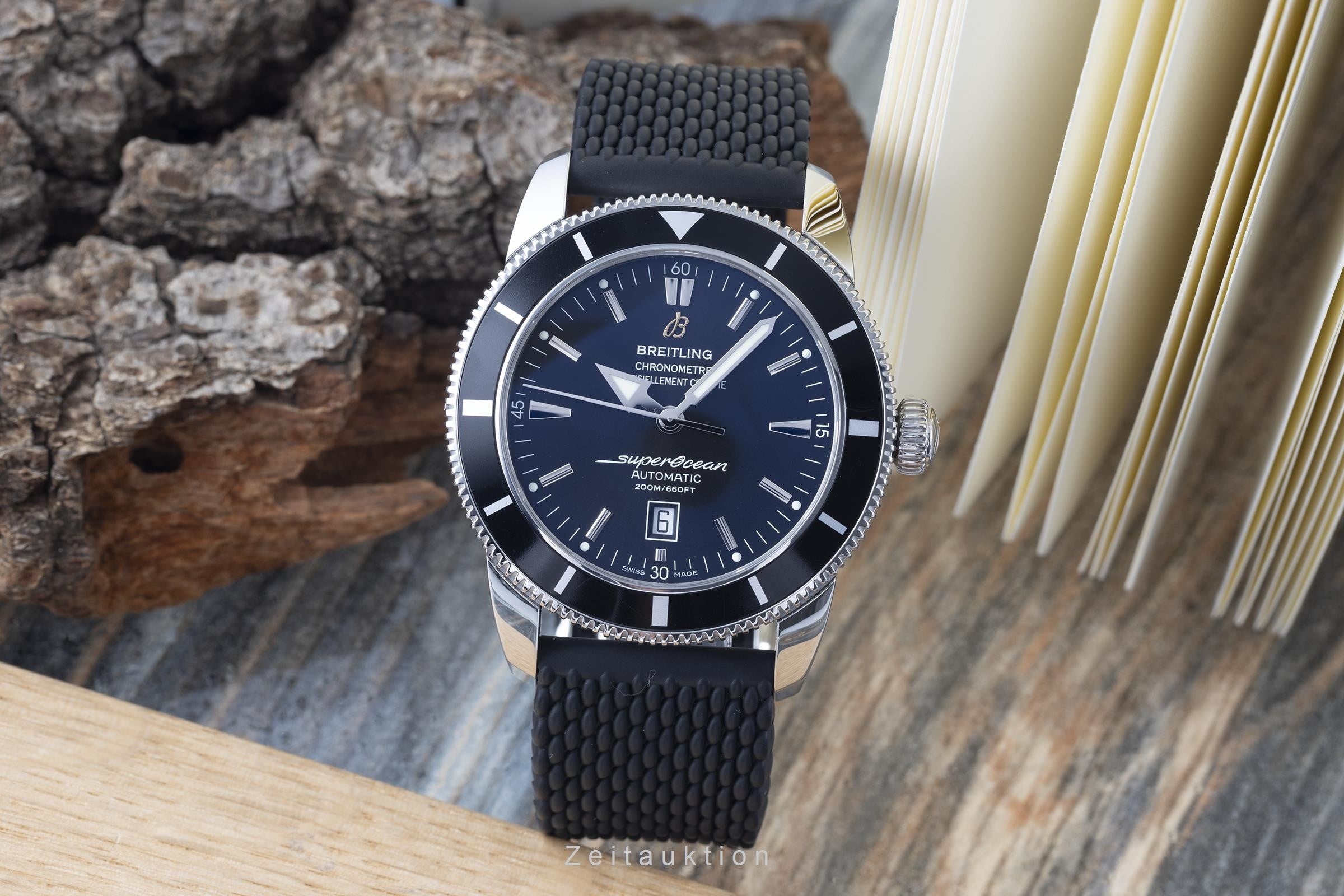 Breitling Superocean Heritage 46 acier automatique montre pour hommes A17320 LP: 4750EUR  [2203573]