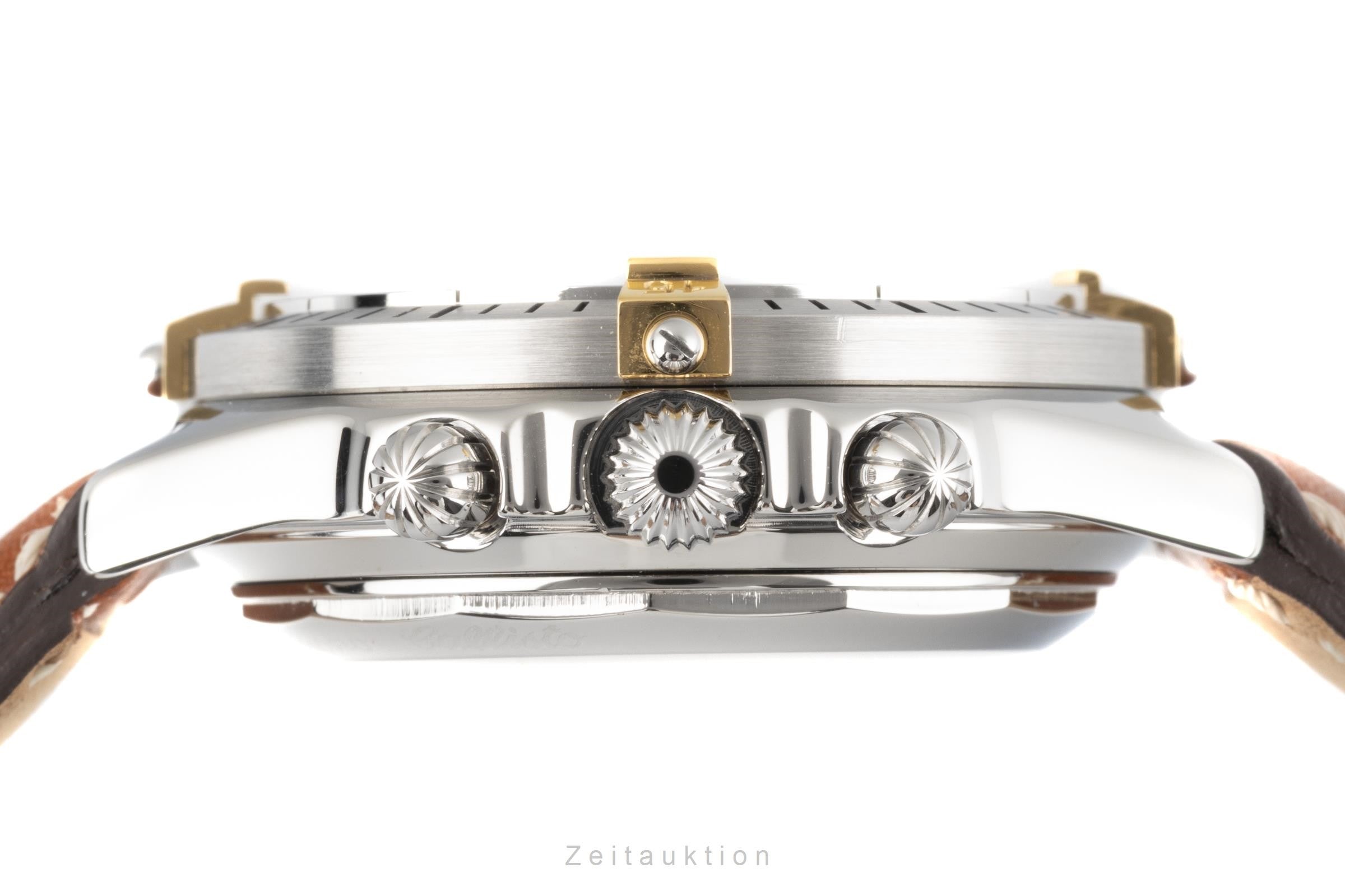 Breitling Callisto chronograph steel / gold manual winding men's watch B11047  [2203623]