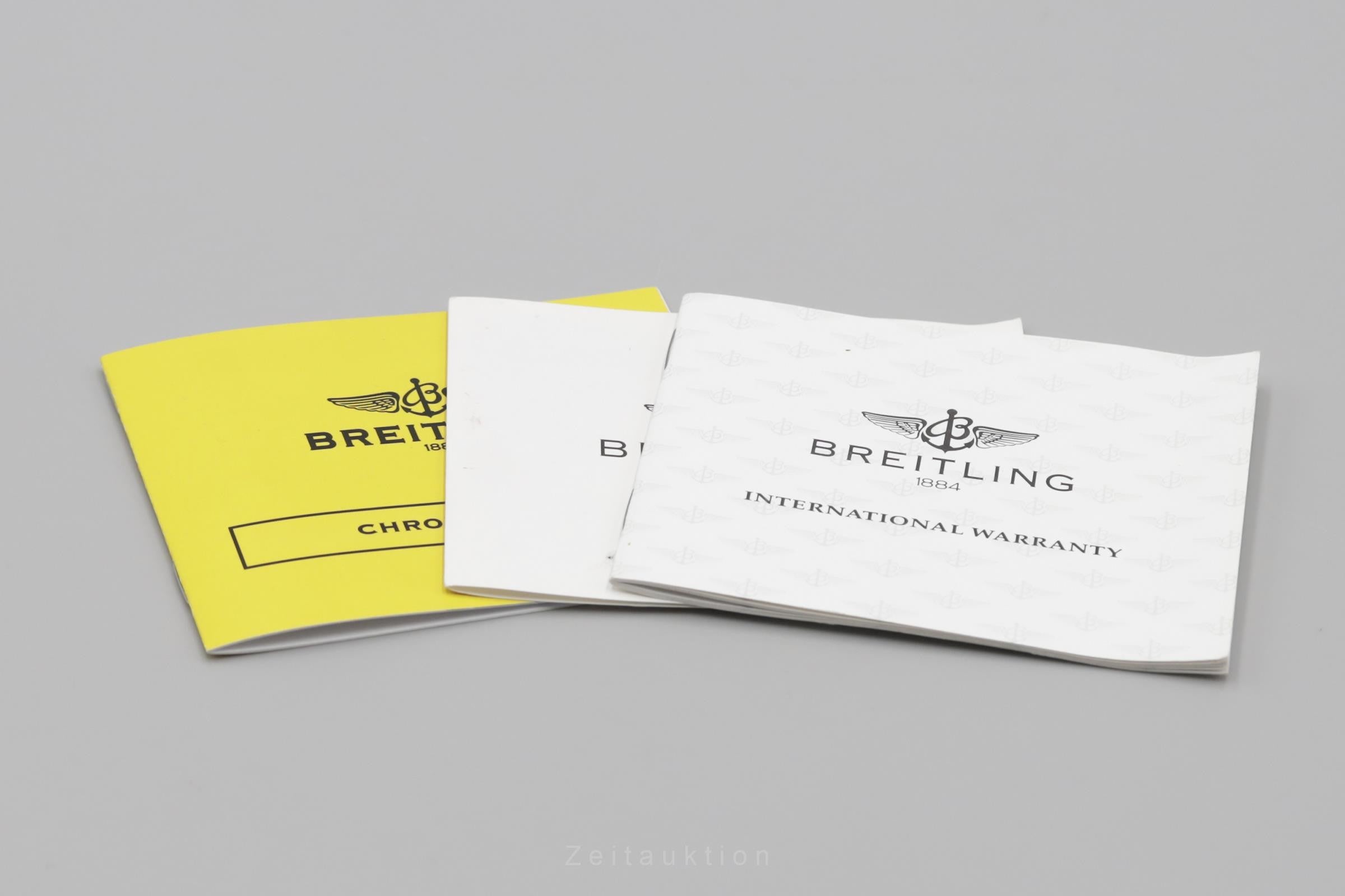 Breitling Callisto chronograph steel / gold manual winding men's watch B11047  [2203623]