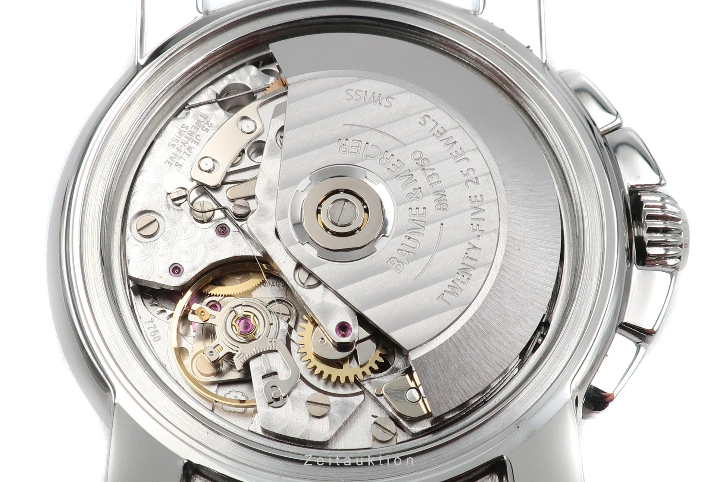Baume & Mercier Capeland chronograph steel automatic Kal. BM13750