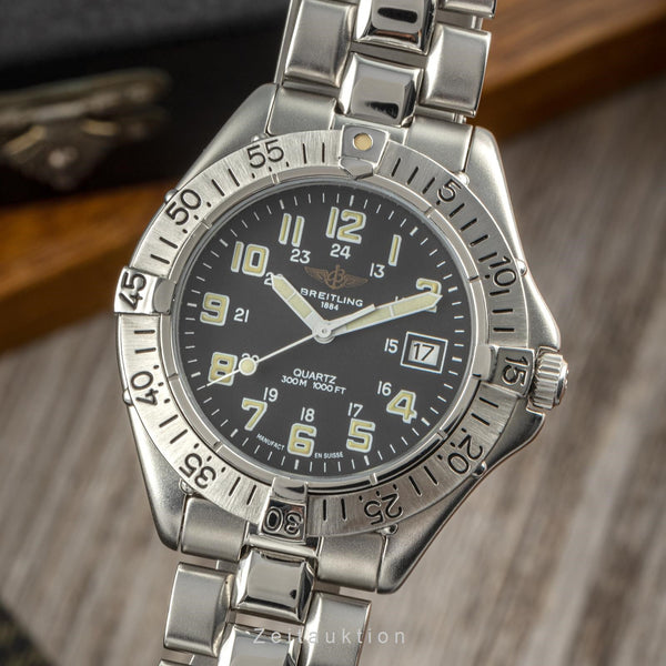 Breitling Colt steel quartz men's watch A57035  [2203633]