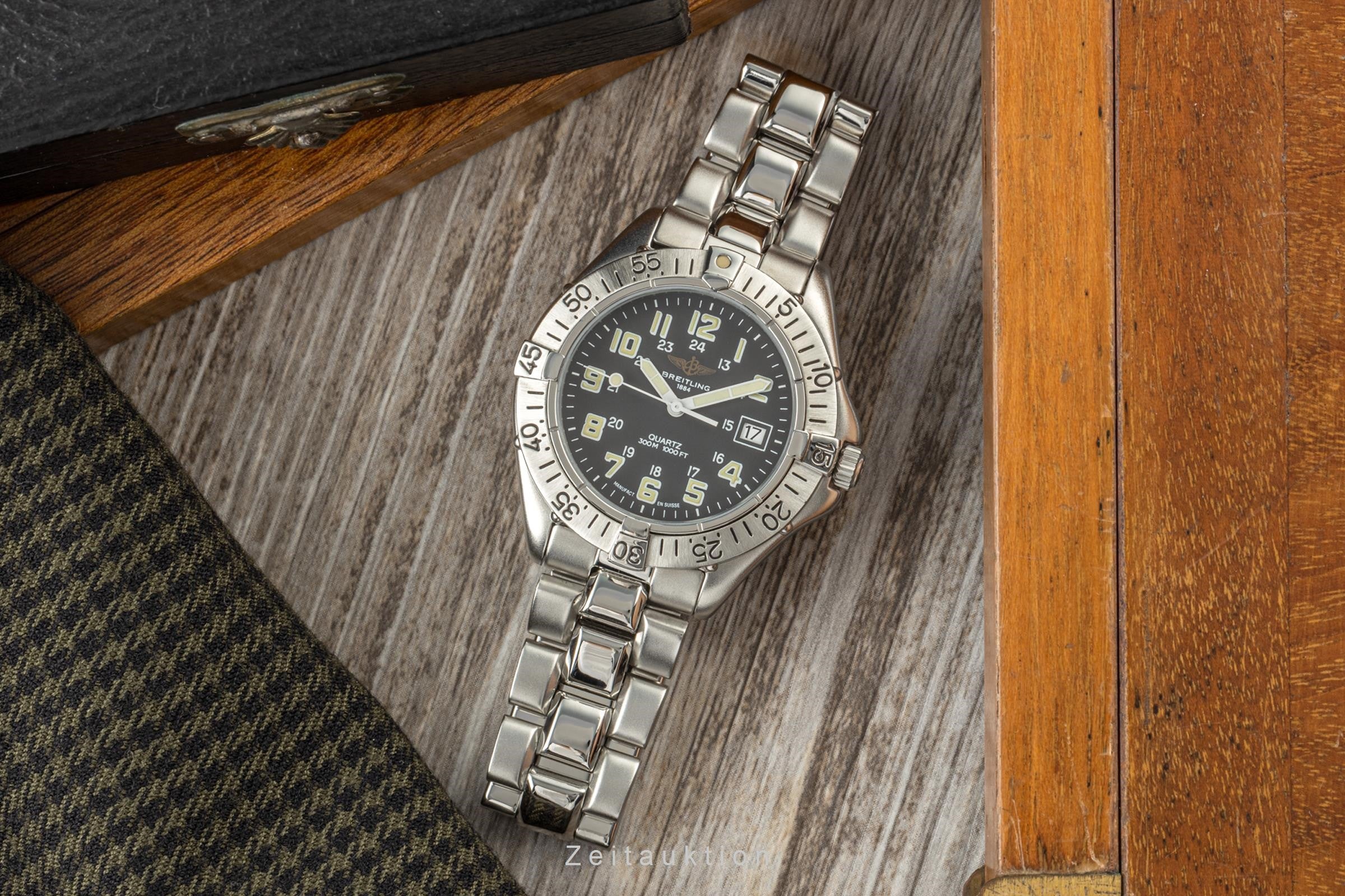 Breitling Colt steel quartz men's watch A57035  [2203633]