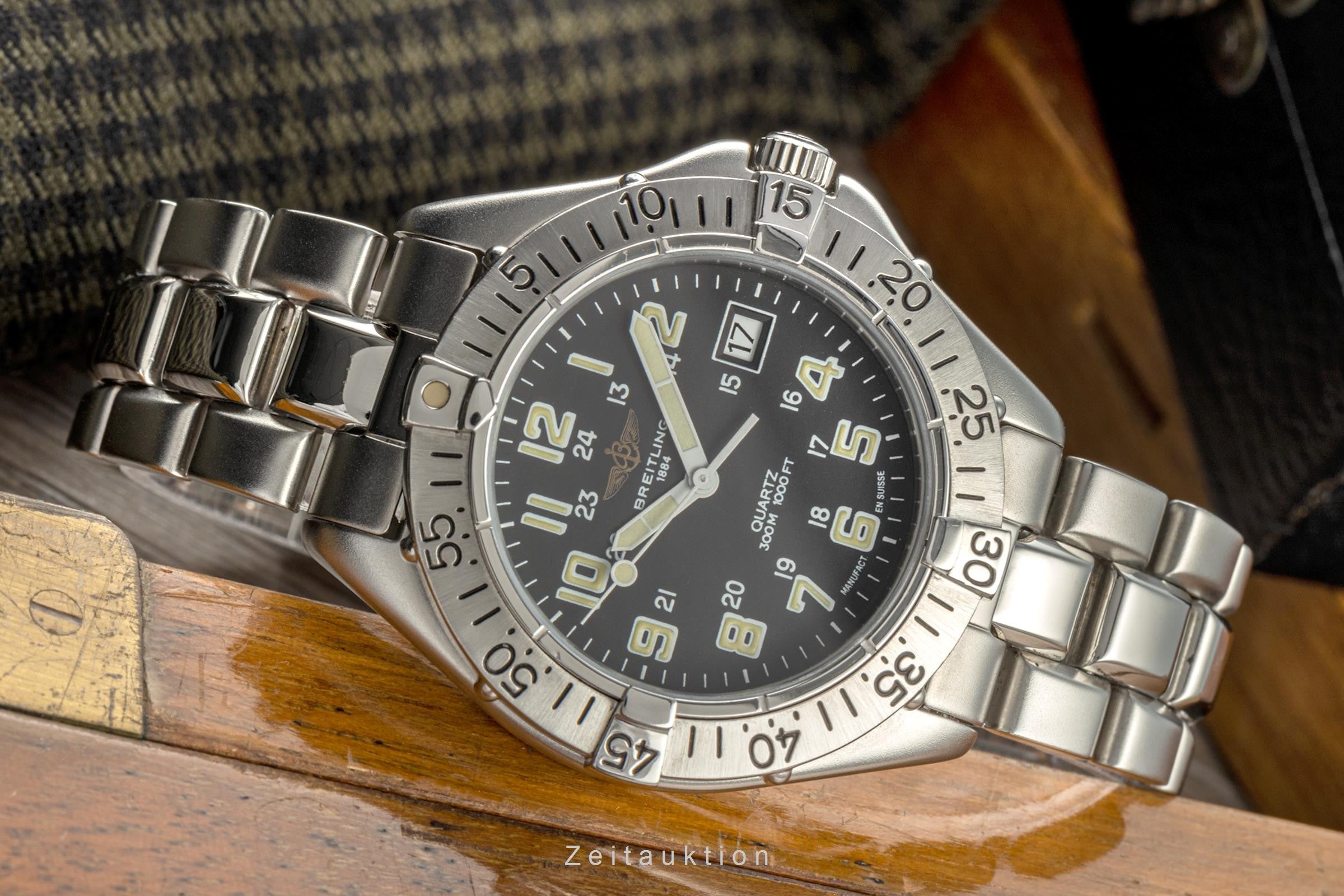 Breitling Colt steel quartz men's watch A57035  [2203633]