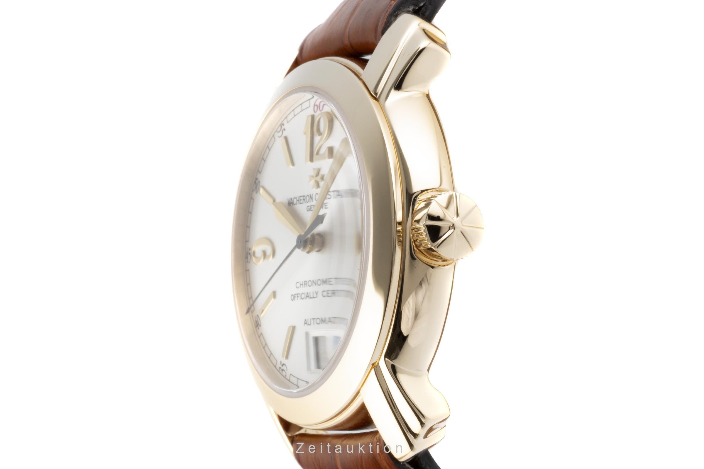 Vacheron & Constantin Malte oro 18 ct automatismo orologio da uomo 42015 LP: 12200EUR  [2203636]