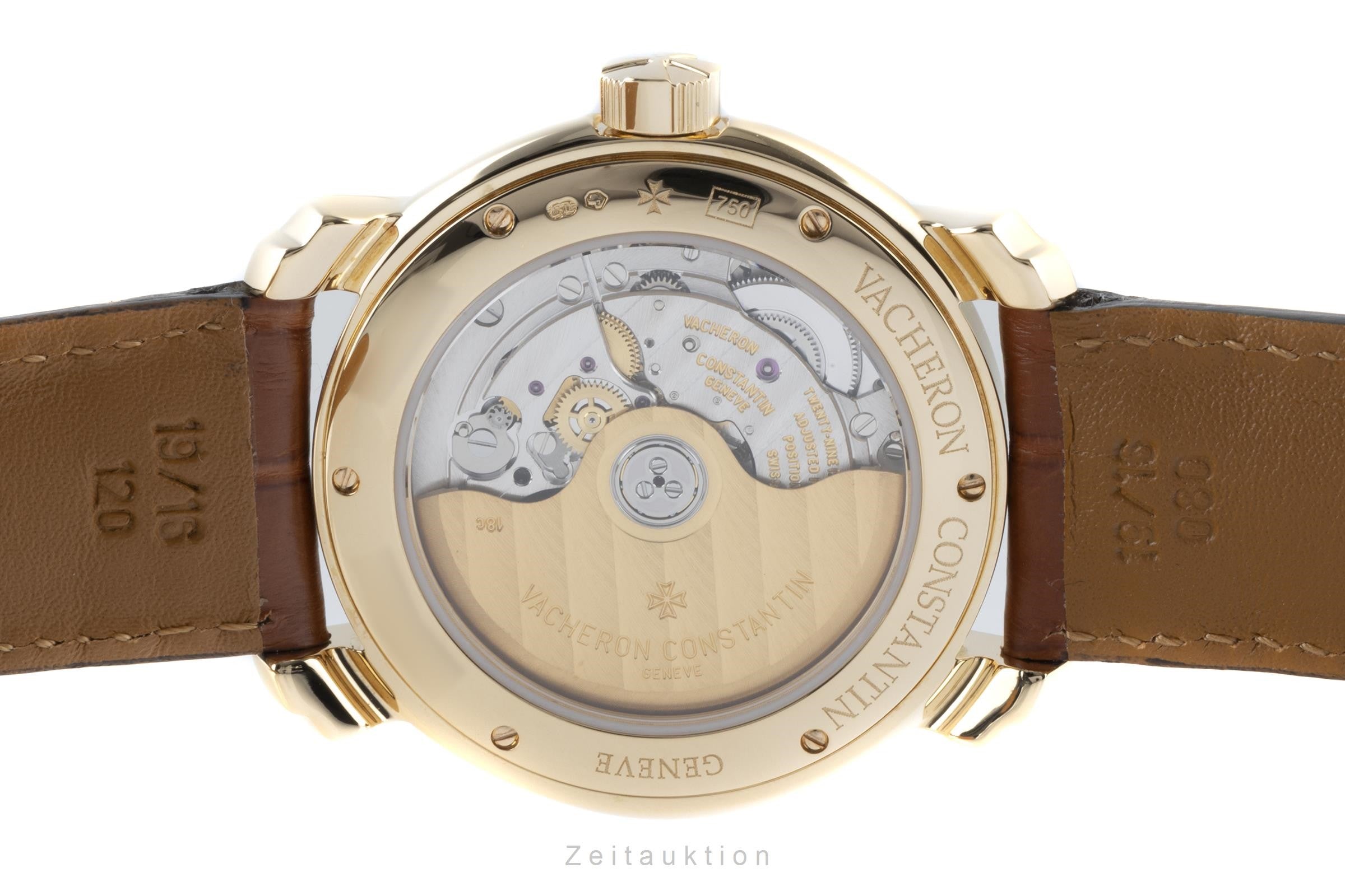 Vacheron & Constantin Malte oro 18 ct automatismo orologio da uomo 42015 LP: 12200EUR  [2203636]