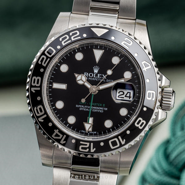 Rolex GMT-Master II steel automatic 3186 116710LN 2203644