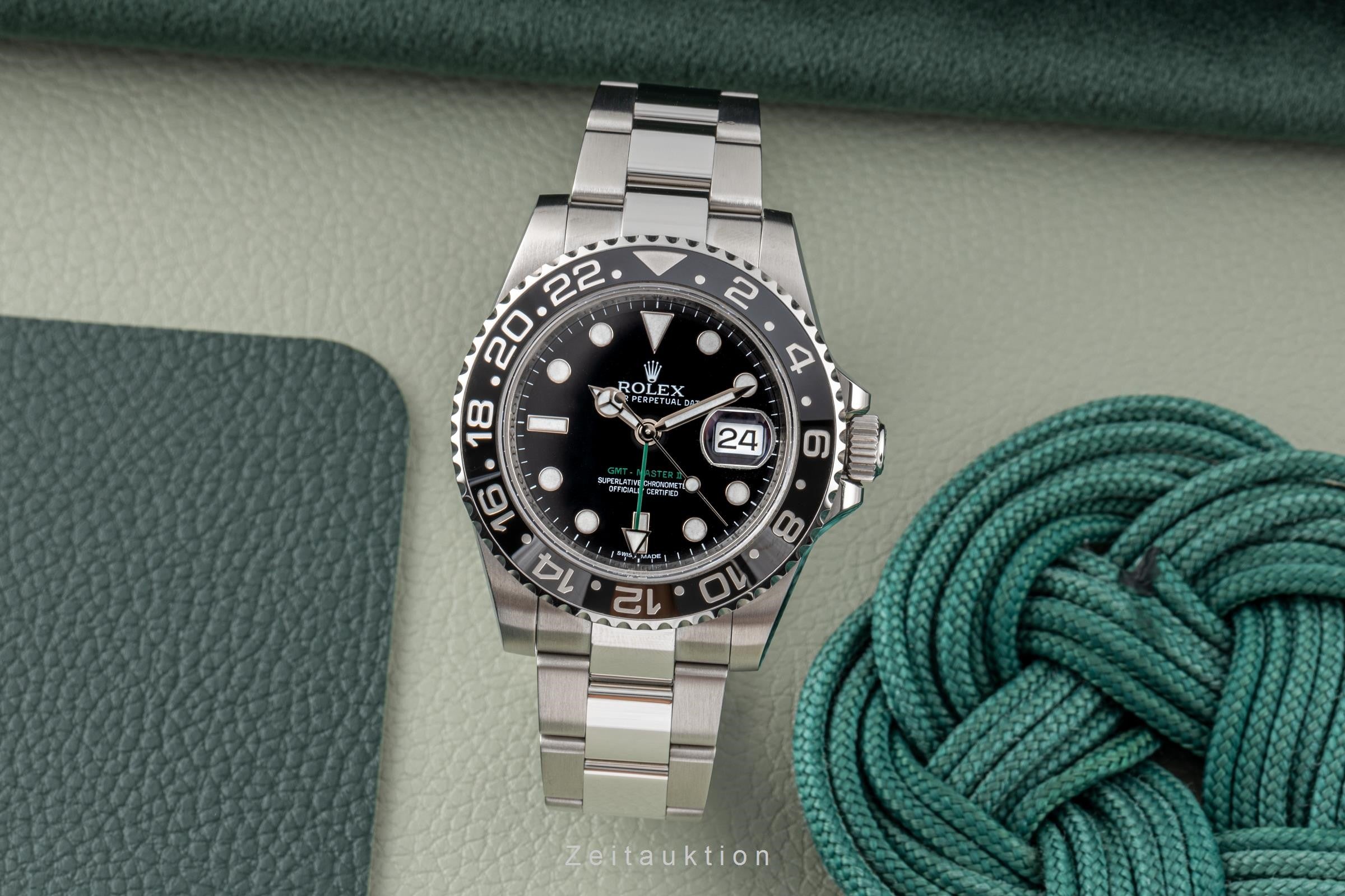 Rolex GMT-Master II acciaio automatismo orologio da uomo 116710LN  [2203644]