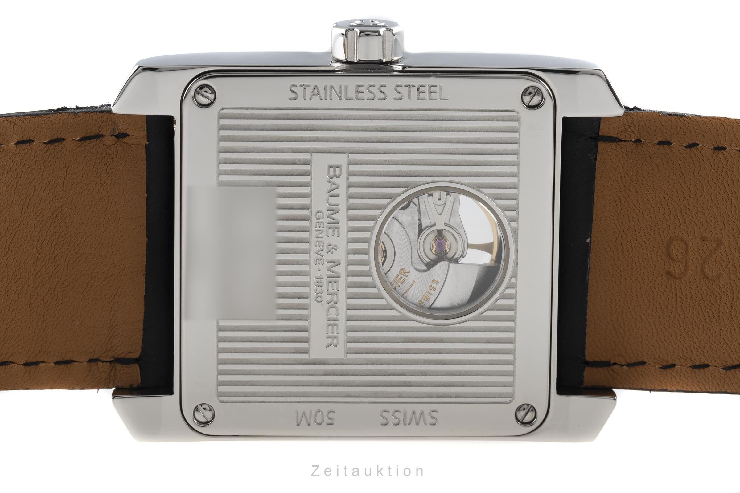 Baume & Mercier Hampton acero automático reloj para caballeros 65577  [2203650]