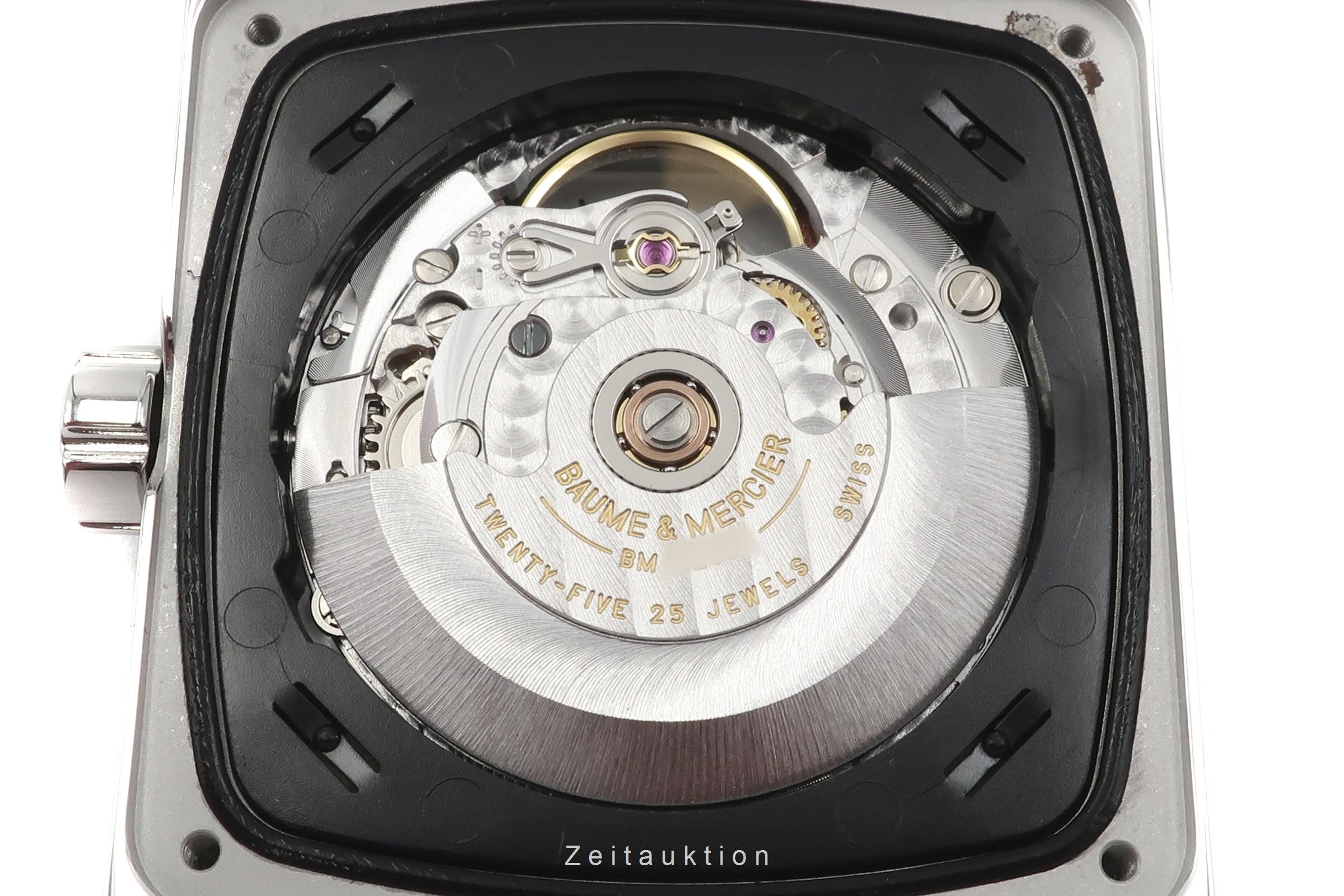 Baume & Mercier Hampton acero automático reloj para caballeros 65577  [2203650]