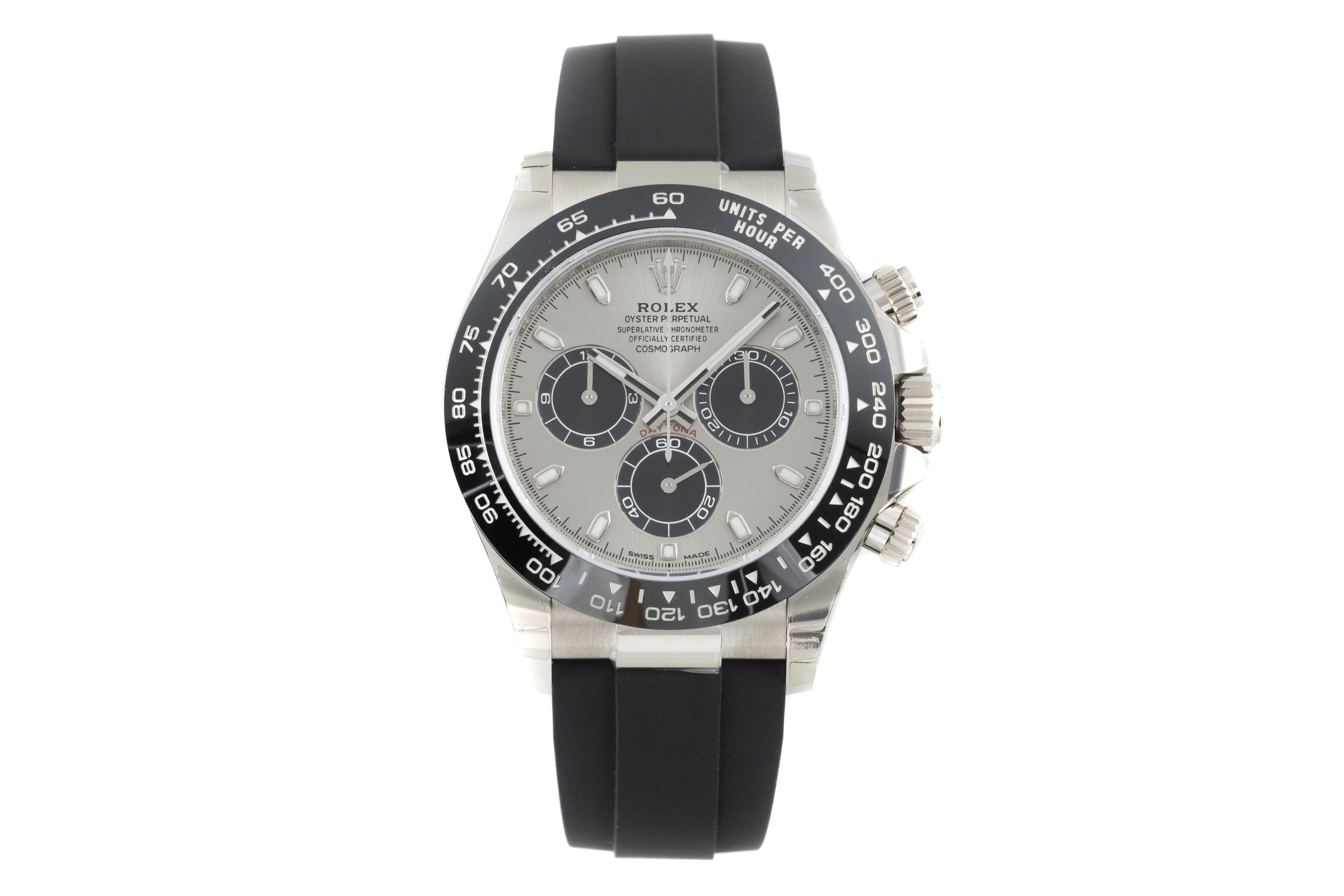Rolex Daytona chronographe or blanc 18 ct automatique montre pour hommes 116519LN  [2203664]