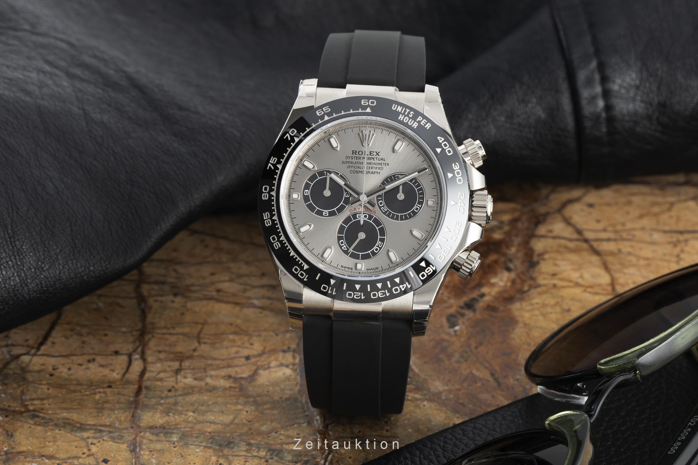 Rolex Daytona chronographe or blanc 18 ct automatique montre pour hommes 116519LN  [2203664]