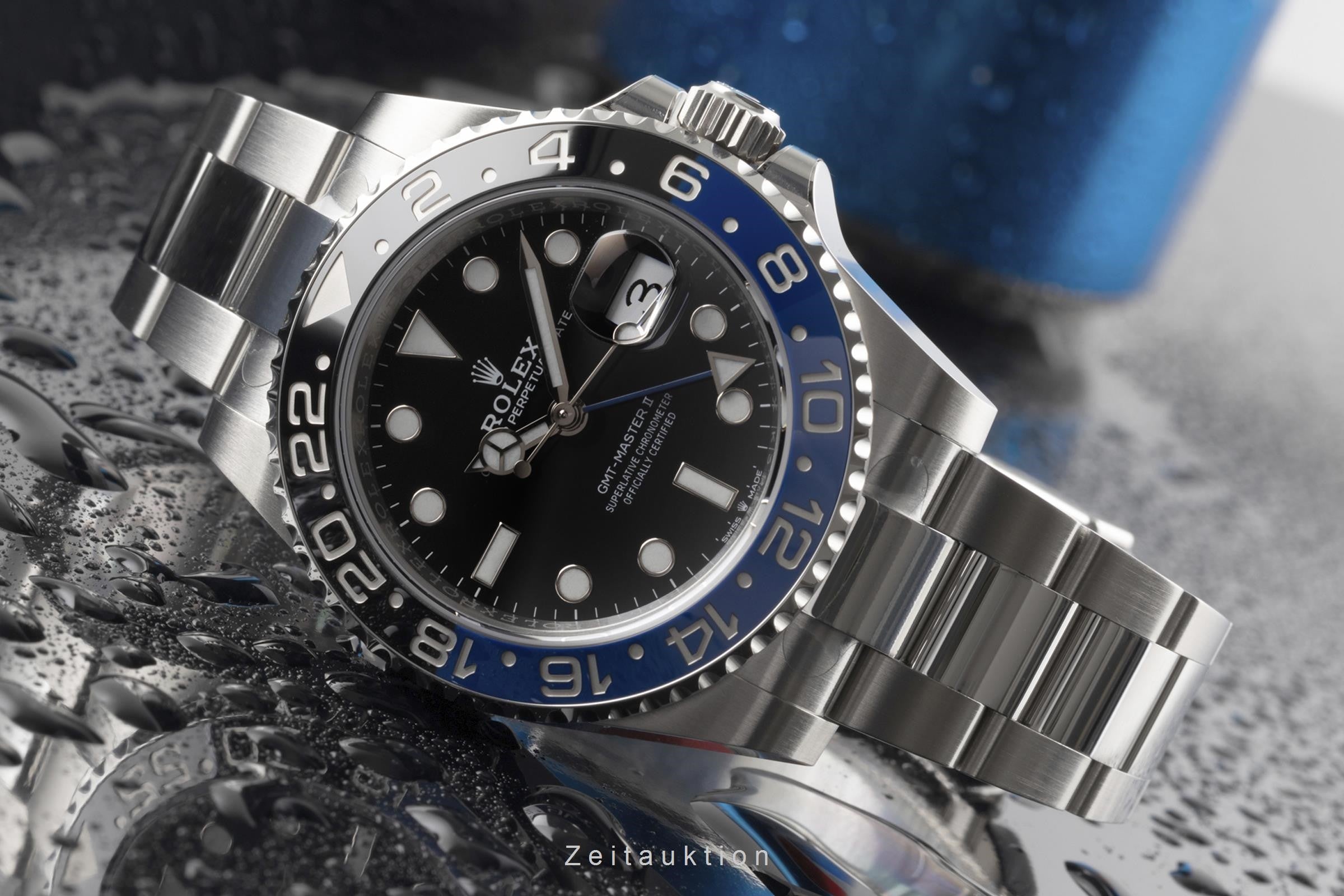 Rolex GMT-Master II acciaio automatismo orologio da uomo 126710BLNR  [2203666]