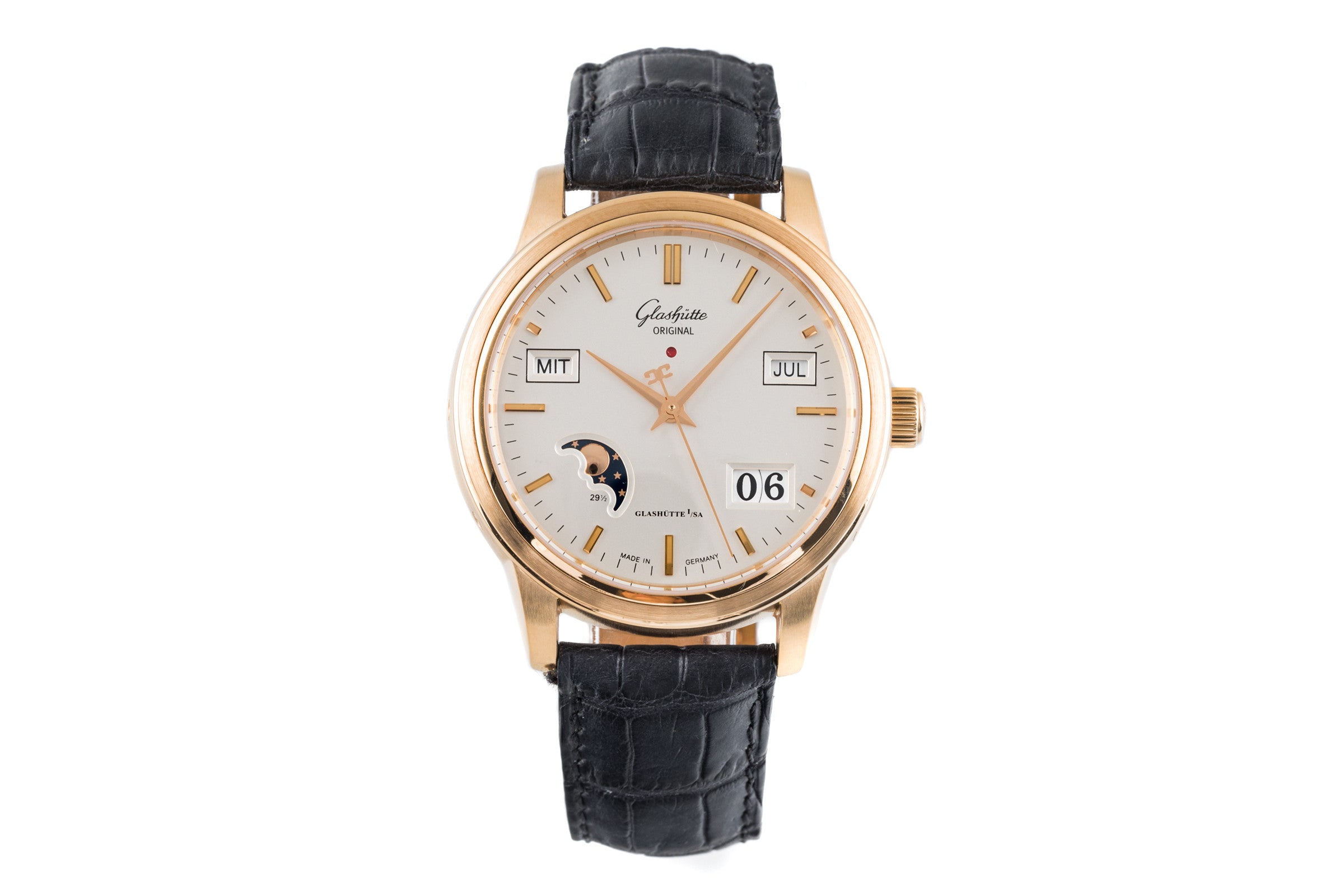 Glashütte Original Senator Perpetual Calendar 18K Roségold Ref. 39-50-01-11-04 [2203670]