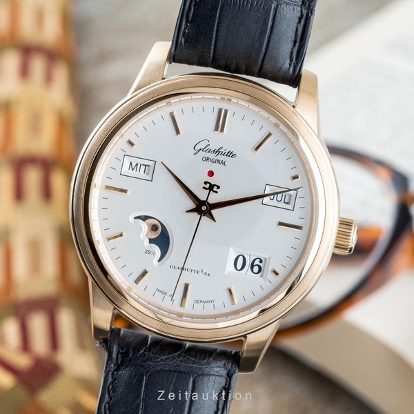 Glashütte Original Senator Perpetual Calendar 18K Roségold Ref. 39-50-01-11-04 [2203670]