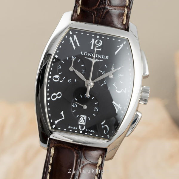 Longines Evidenza chronograph steel quartz men's watch L2.656.4  [2203671]