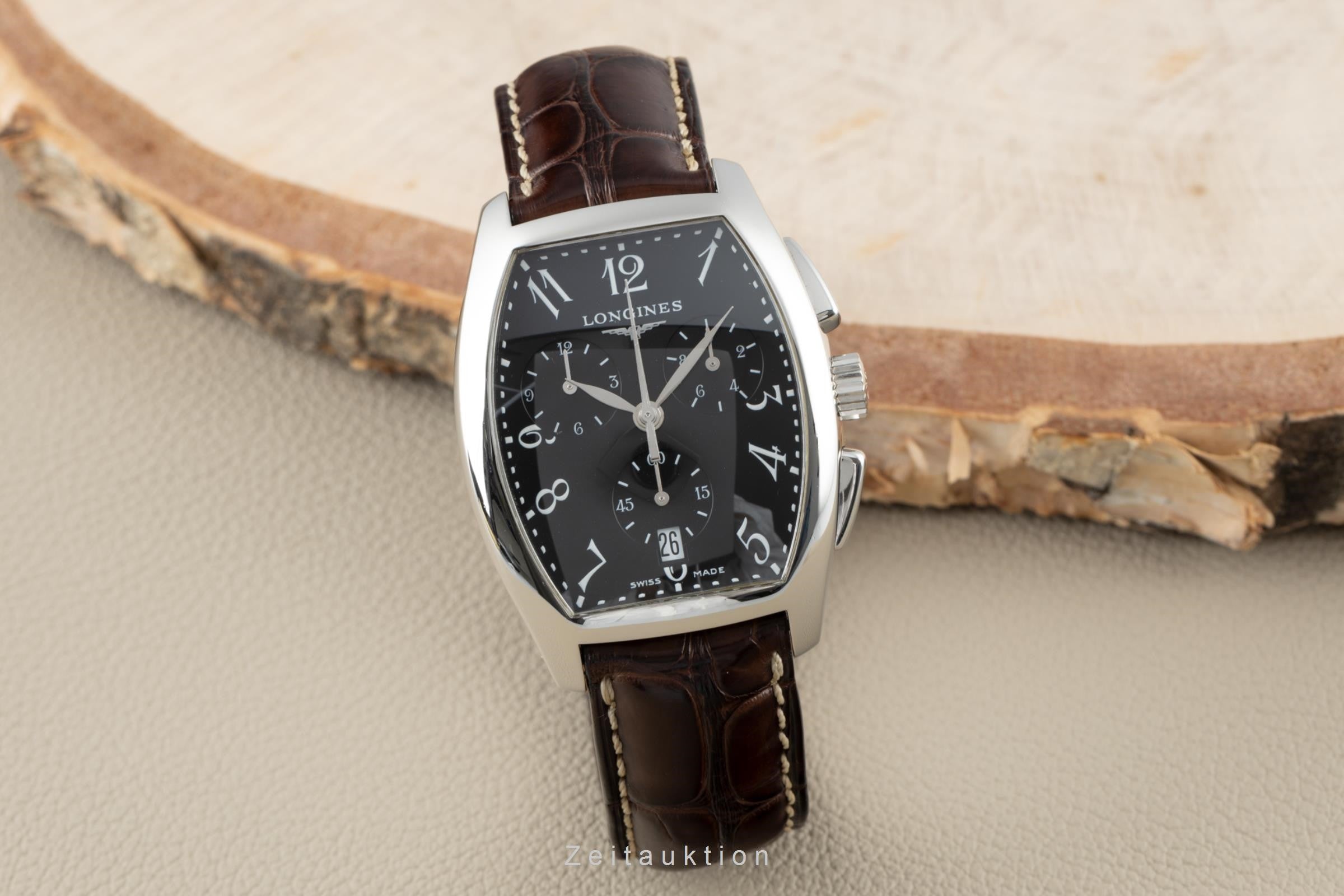 Longines Evidenza chronograph steel quartz men's watch L2.656.4  [2203671]