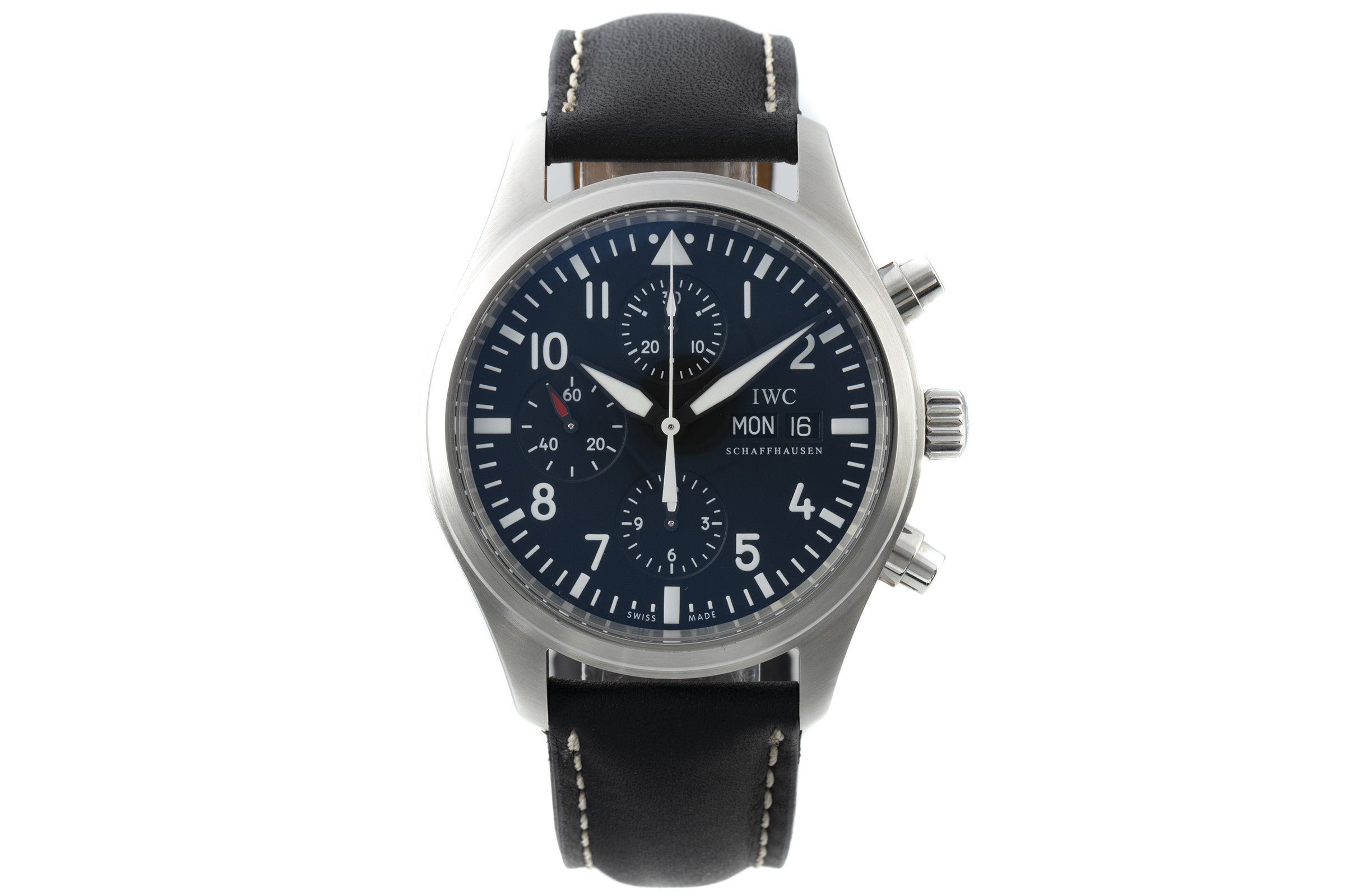 IWC Fliegeruhr cronógrafo acero automático reloj para caballeros IW3717 LP: 6250EUR  [2203674]