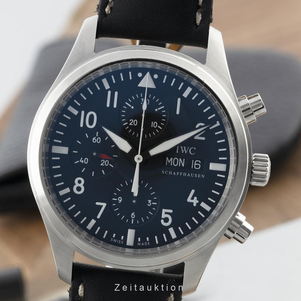 IWC Fliegeruhr cronógrafo acero automático reloj para caballeros IW3717 LP: 6250EUR  [2203674]
