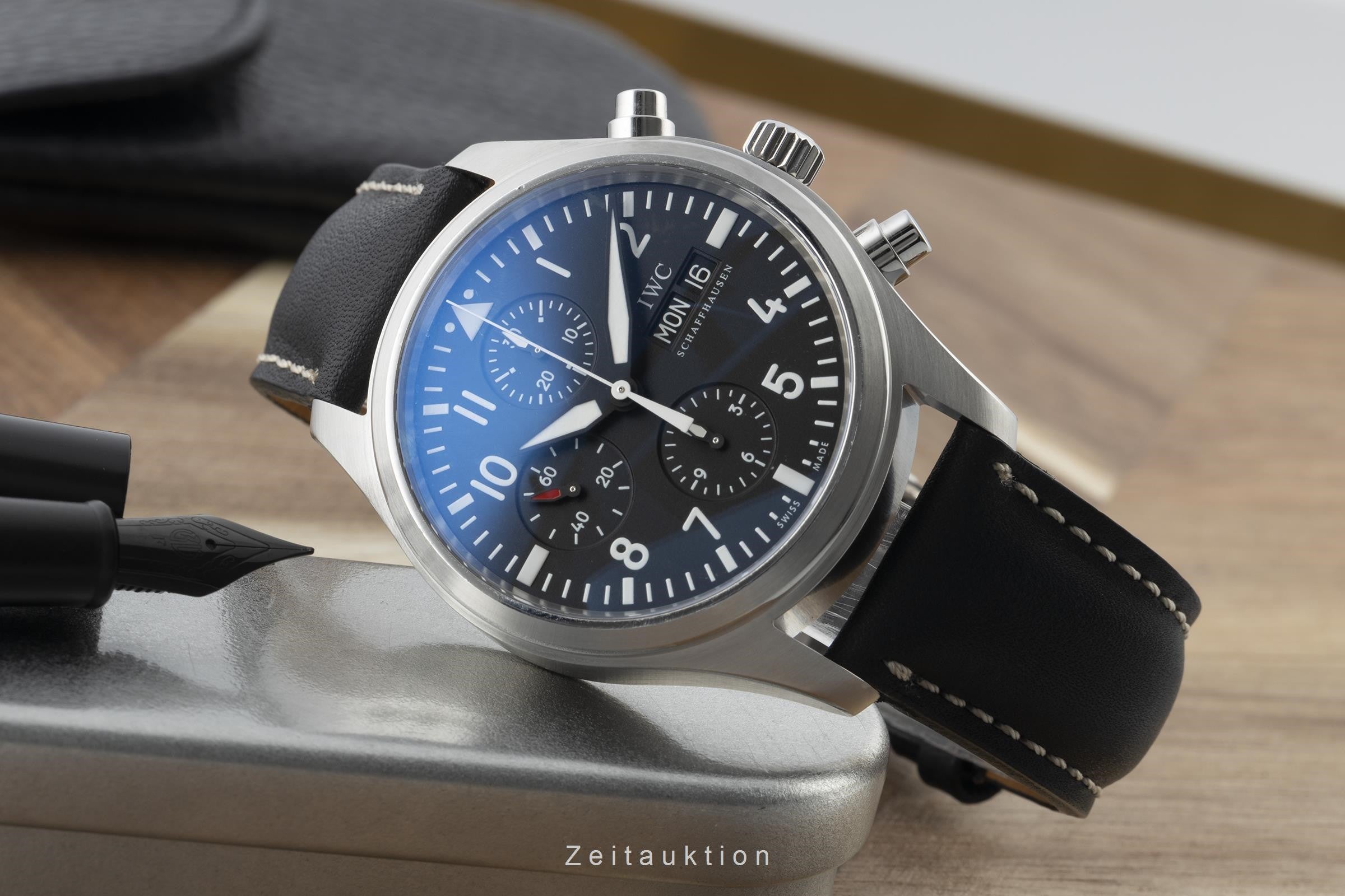 IWC Fliegeruhr cronógrafo acero automático reloj para caballeros IW3717 LP: 6250EUR  [2203674]