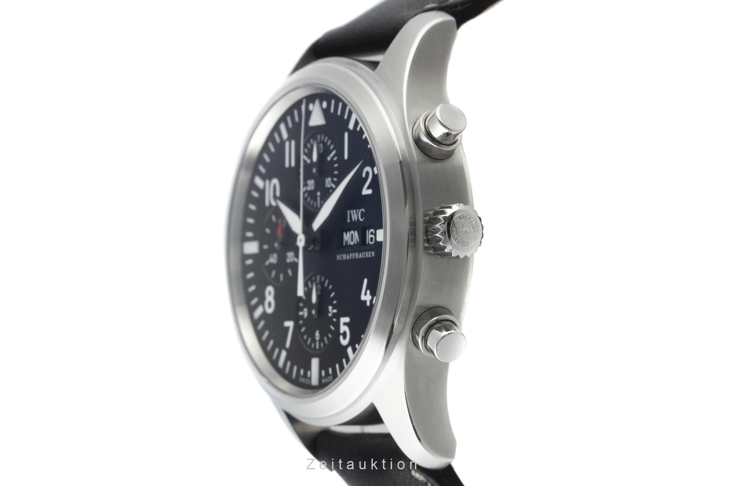 IWC Fliegeruhr cronógrafo acero automático reloj para caballeros IW3717 LP: 6250EUR  [2203674]