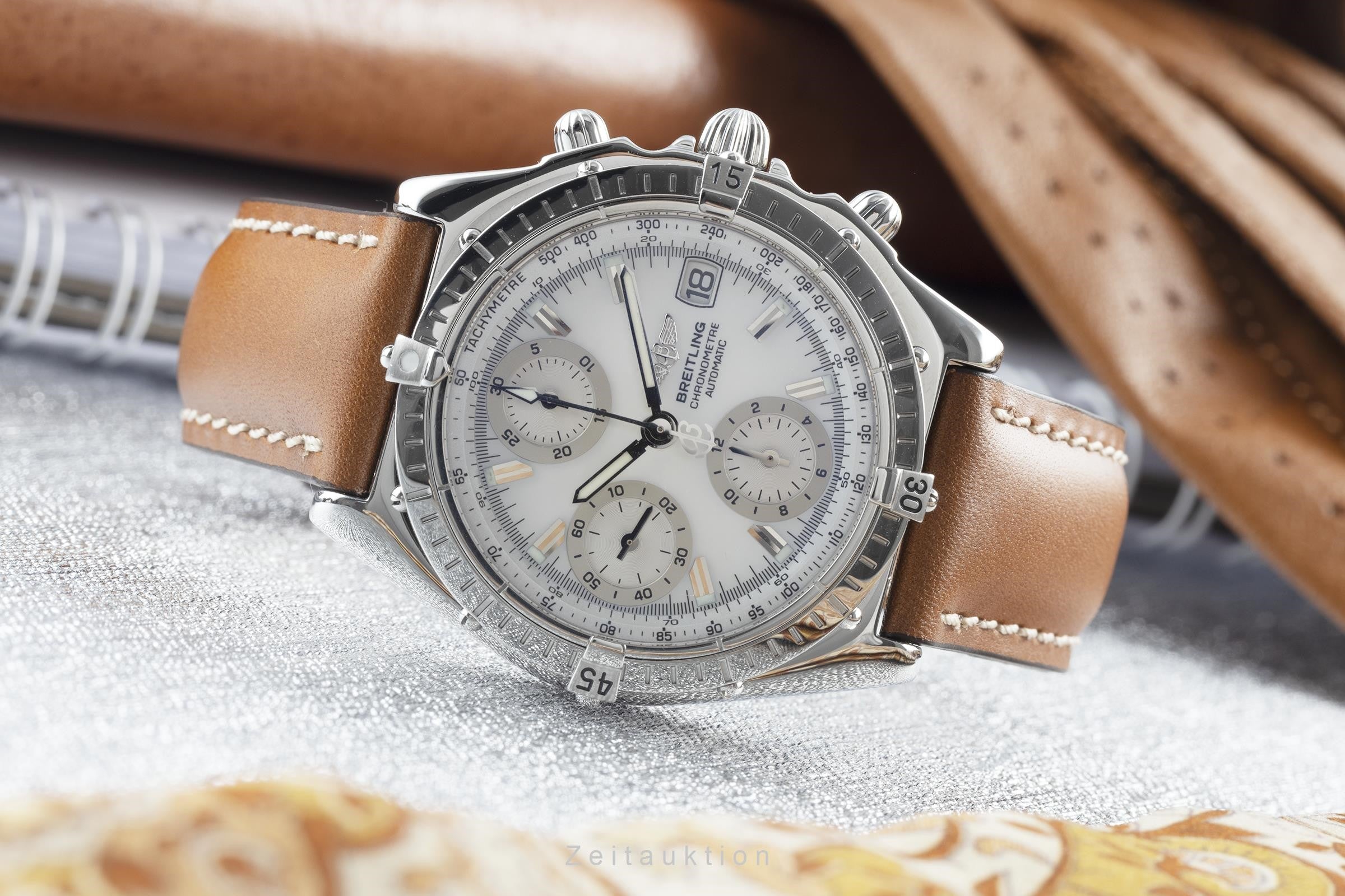 Breitling Chronomat chronograph steel automatic men's watch A13352  [2203687]