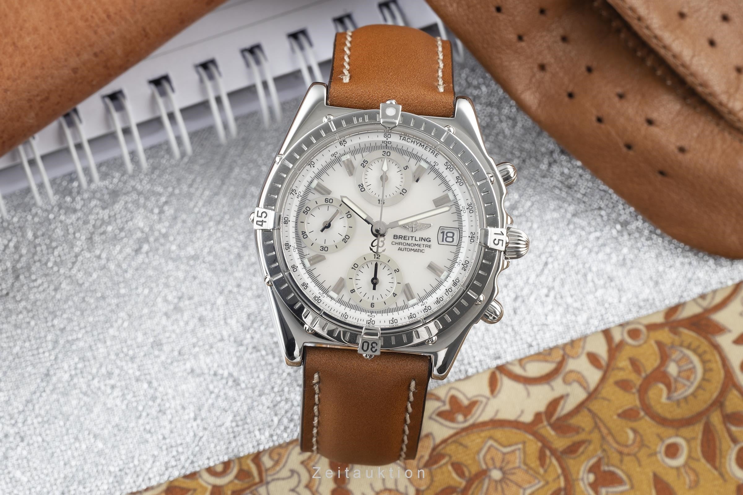 Breitling Chronomat chronograph steel automatic men's watch A13352  [2203687]