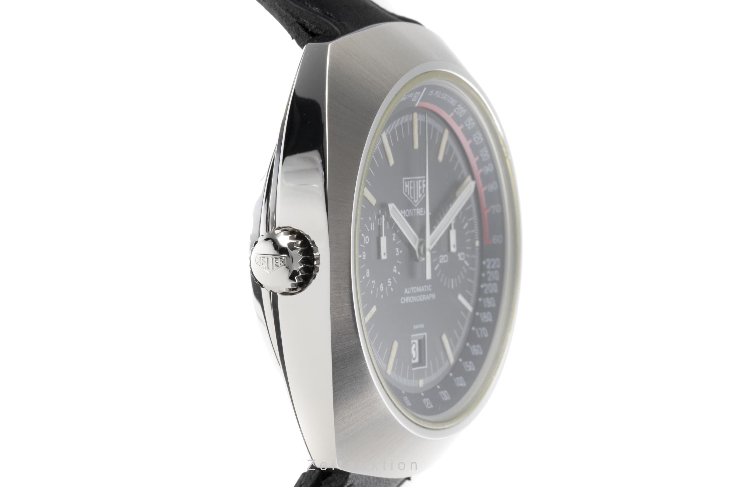 Tag Heuer Montreal cronografo acciaio automatismo orologio da uomo 110.503 Vintage  [2203689]