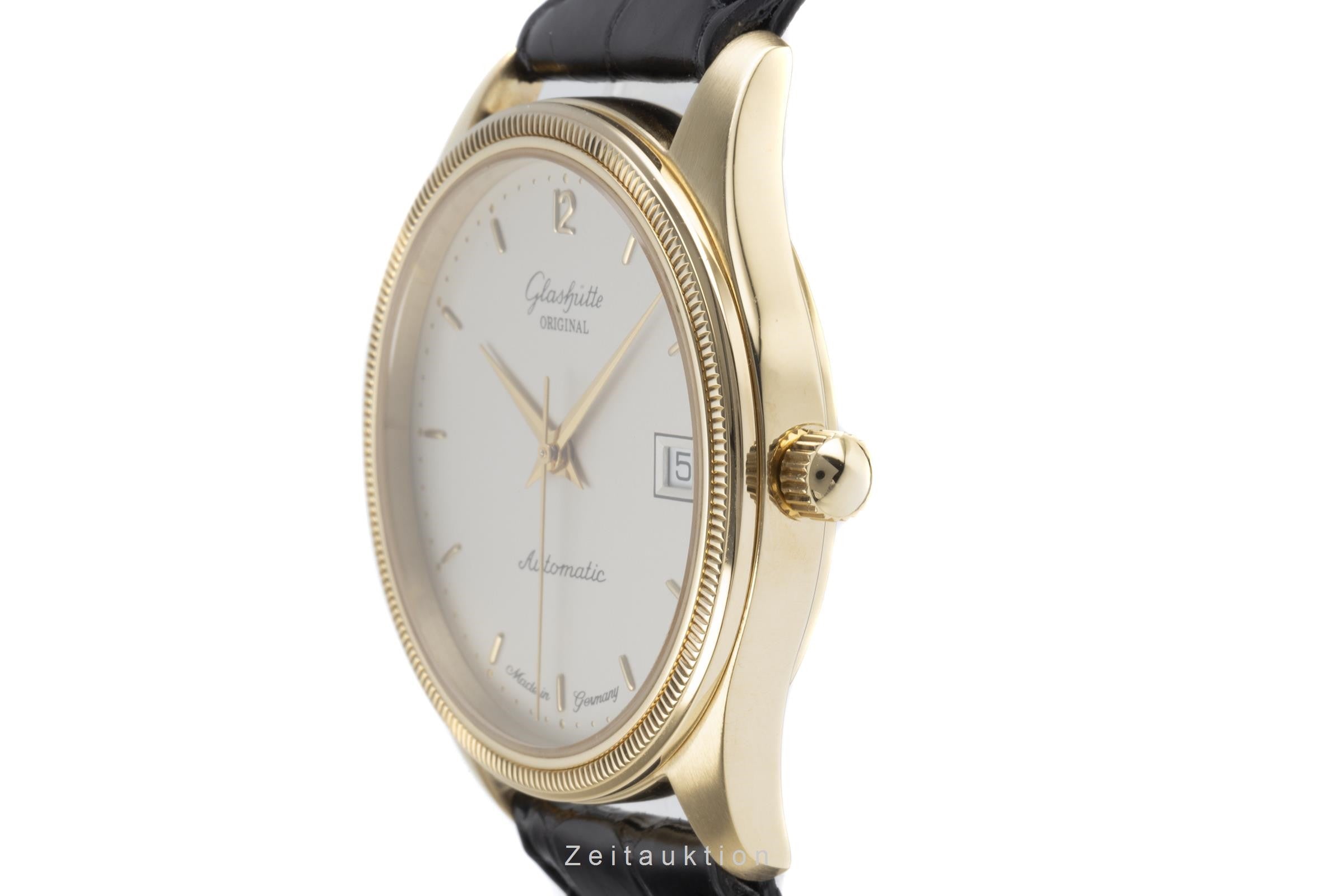Glashütte Original Senator 18K Gold Automatik Herrenuhr Ref. 10-33-04-02-04 B&P [2203739]