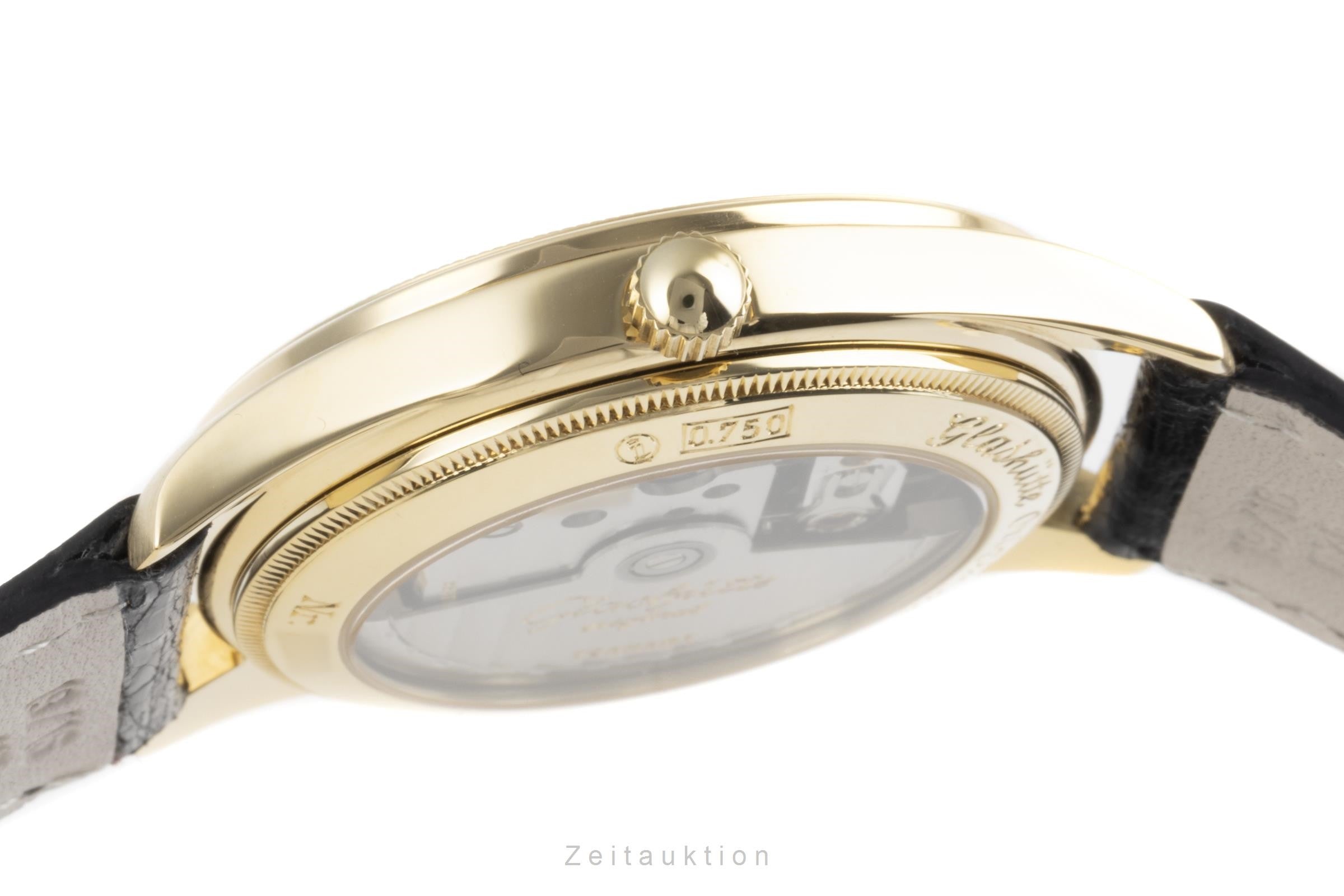 Glashütte Original Senator 18K Gold Automatik Herrenuhr Ref. 10-33-04-02-04 B&P [2203739]