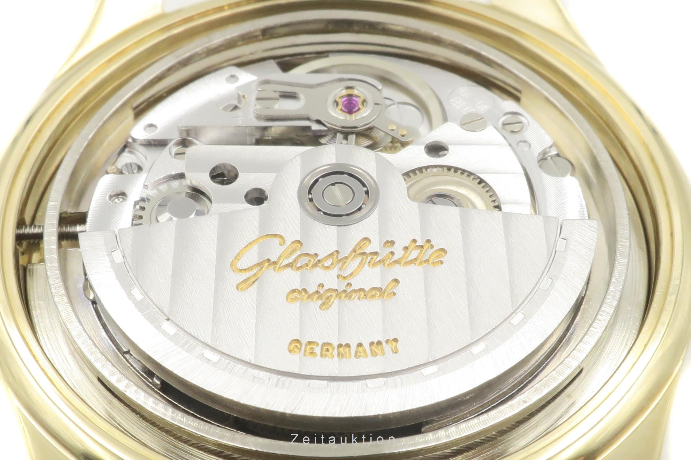 Glashütte Original Senator 18K Gold Automatik Herrenuhr Ref. 10-33-04-02-04 B&P [2203739]