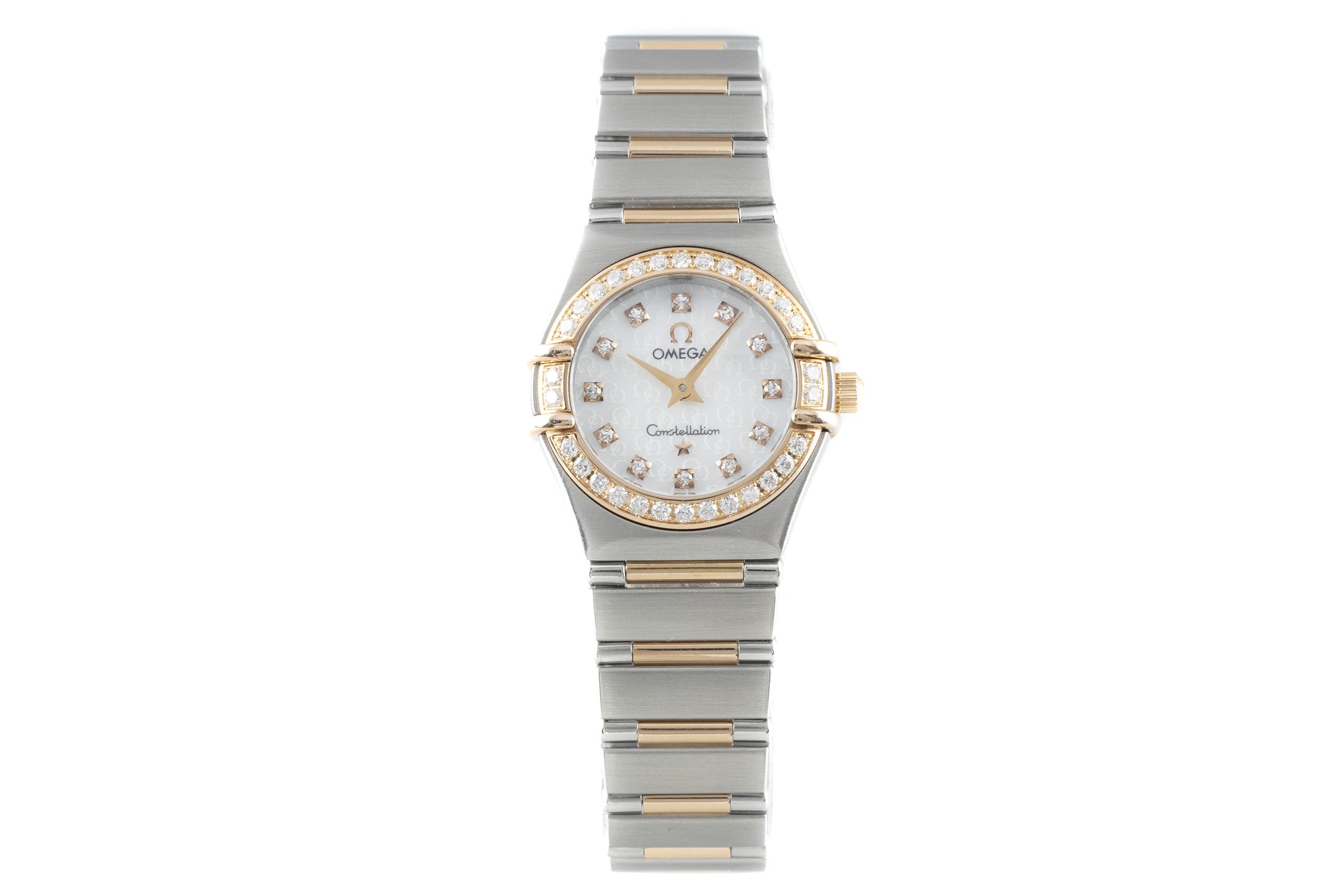 Omega Constellation steel / gold quartz women's watch 895.1203 LP: 6700EUR  [2203743]