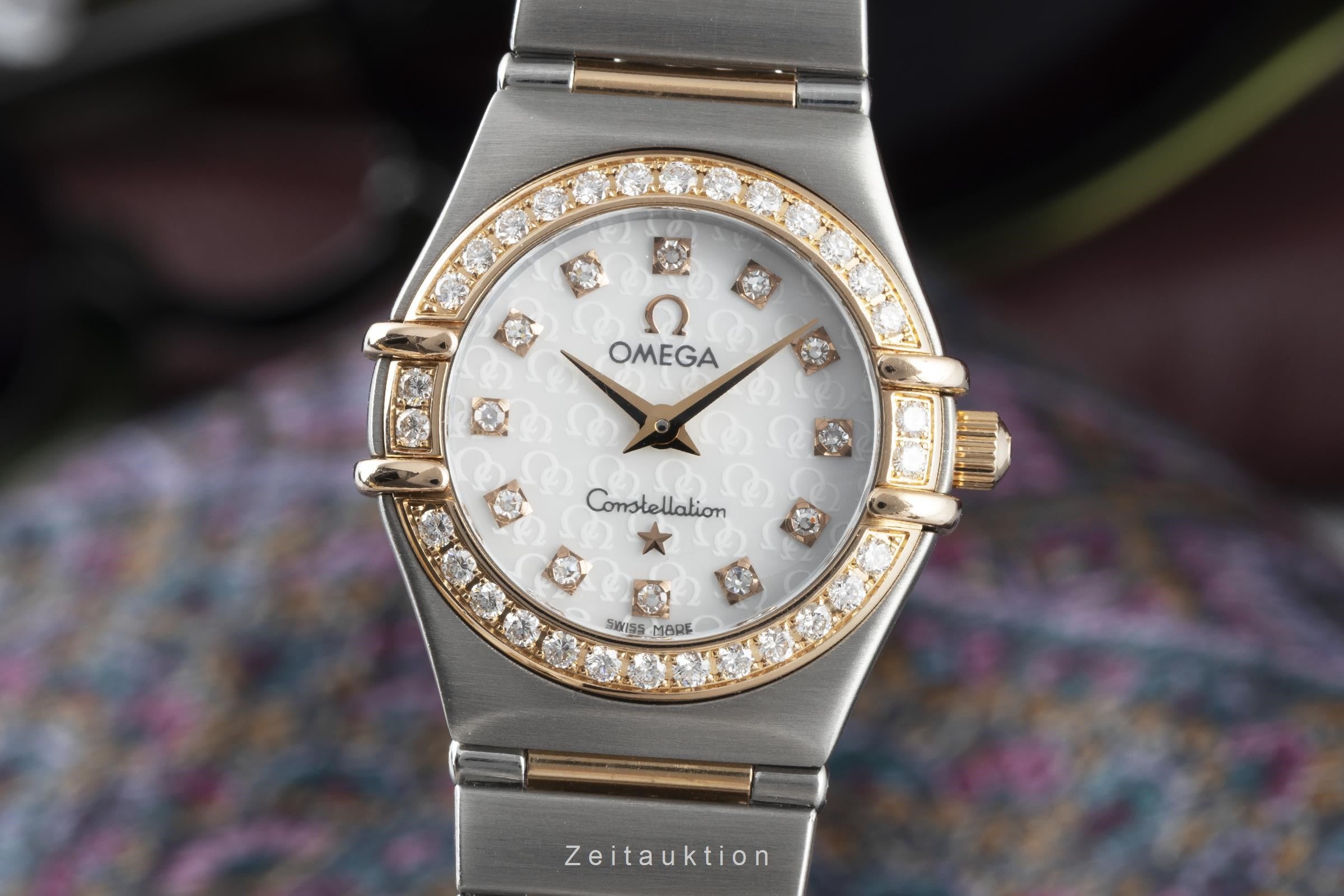 Omega Constellation steel / gold quartz women's watch 895.1203 LP: 6700EUR  [2203743]