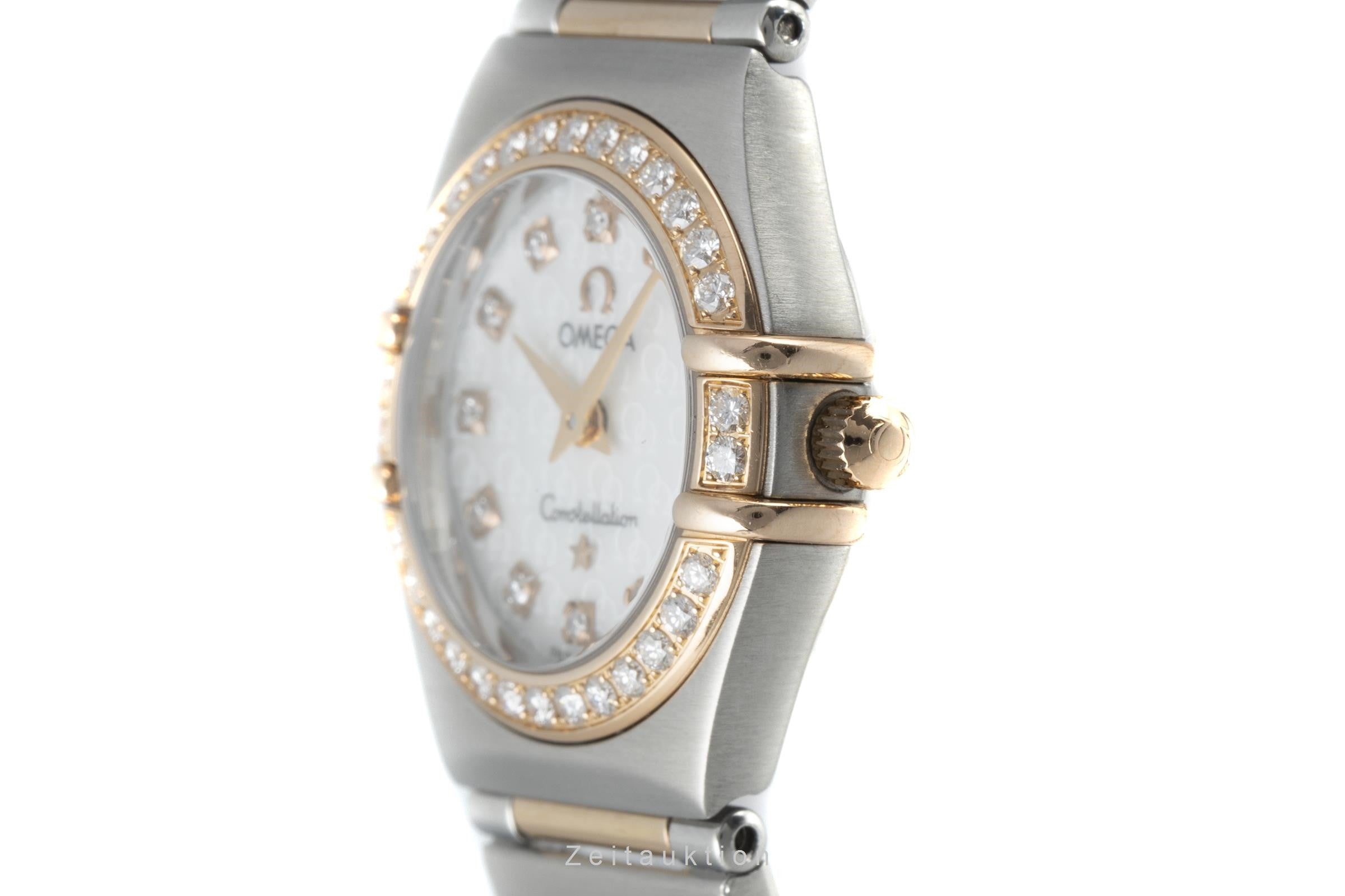Omega Constellation steel / gold quartz women's watch 895.1203 LP: 6700EUR  [2203743]