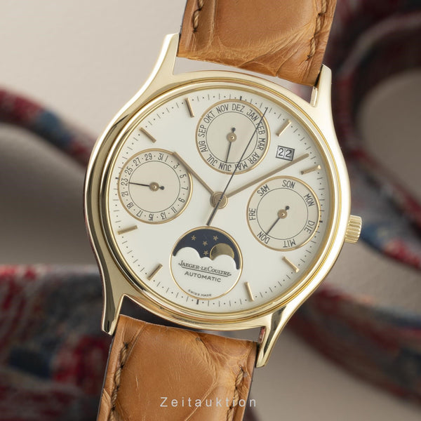 Jaeger LeCoultre Perpetual Calendar or 18 ct automatique montre pour hommes 141.140.1  [2203765]