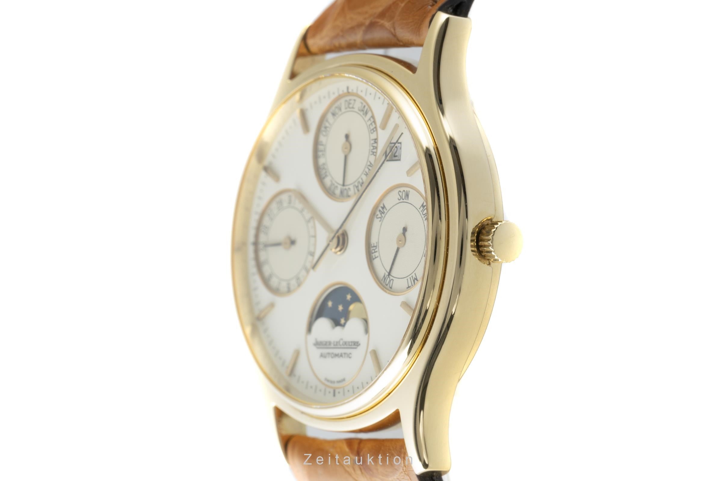 Jaeger LeCoultre Perpetual Calendar or 18 ct automatique montre pour hommes 141.140.1  [2203765]