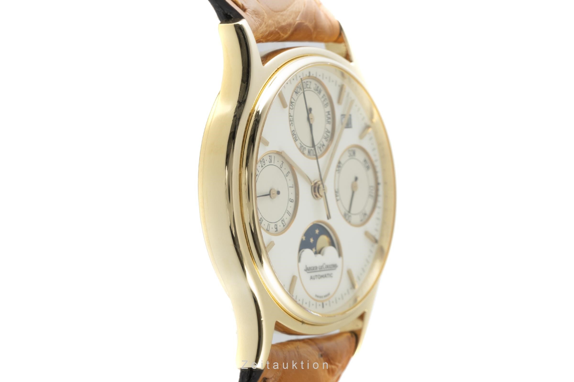 Jaeger LeCoultre Perpetual Calendar or 18 ct automatique montre pour hommes 141.140.1  [2203765]