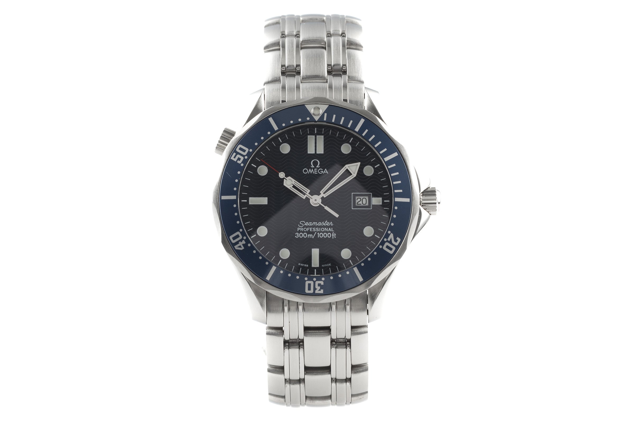 Omega Seamaster acier quartz montre pour hommes 2541.80.00  [2203792]