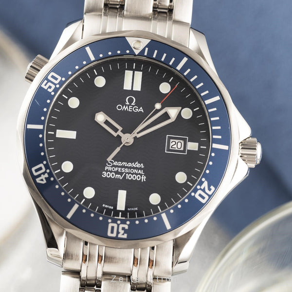 Omega Seamaster acier quartz montre pour hommes 2541.80.00  [2203792]