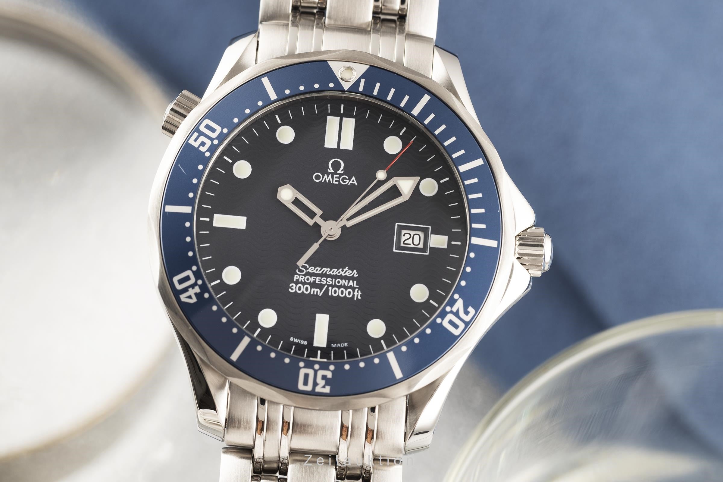 Omega Seamaster steel quartz men's watch 2541.80.00  [2203792]