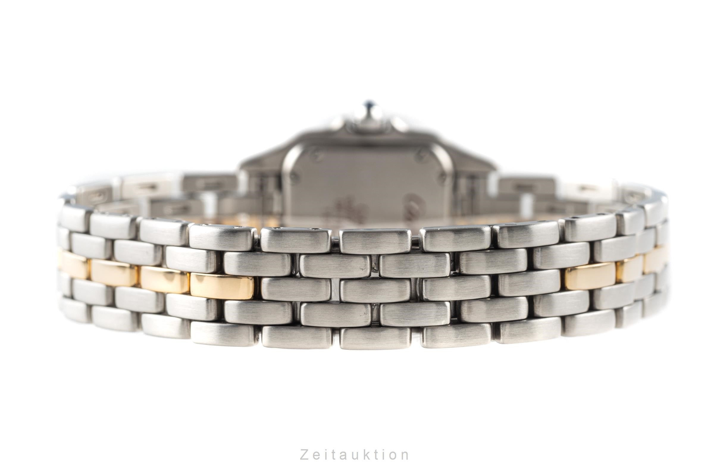 Cartier Panthere 1 Row Stahl / Gold Damenuhr Ref. 166921 Papiere 1988 VP: 8100 € [2203795]