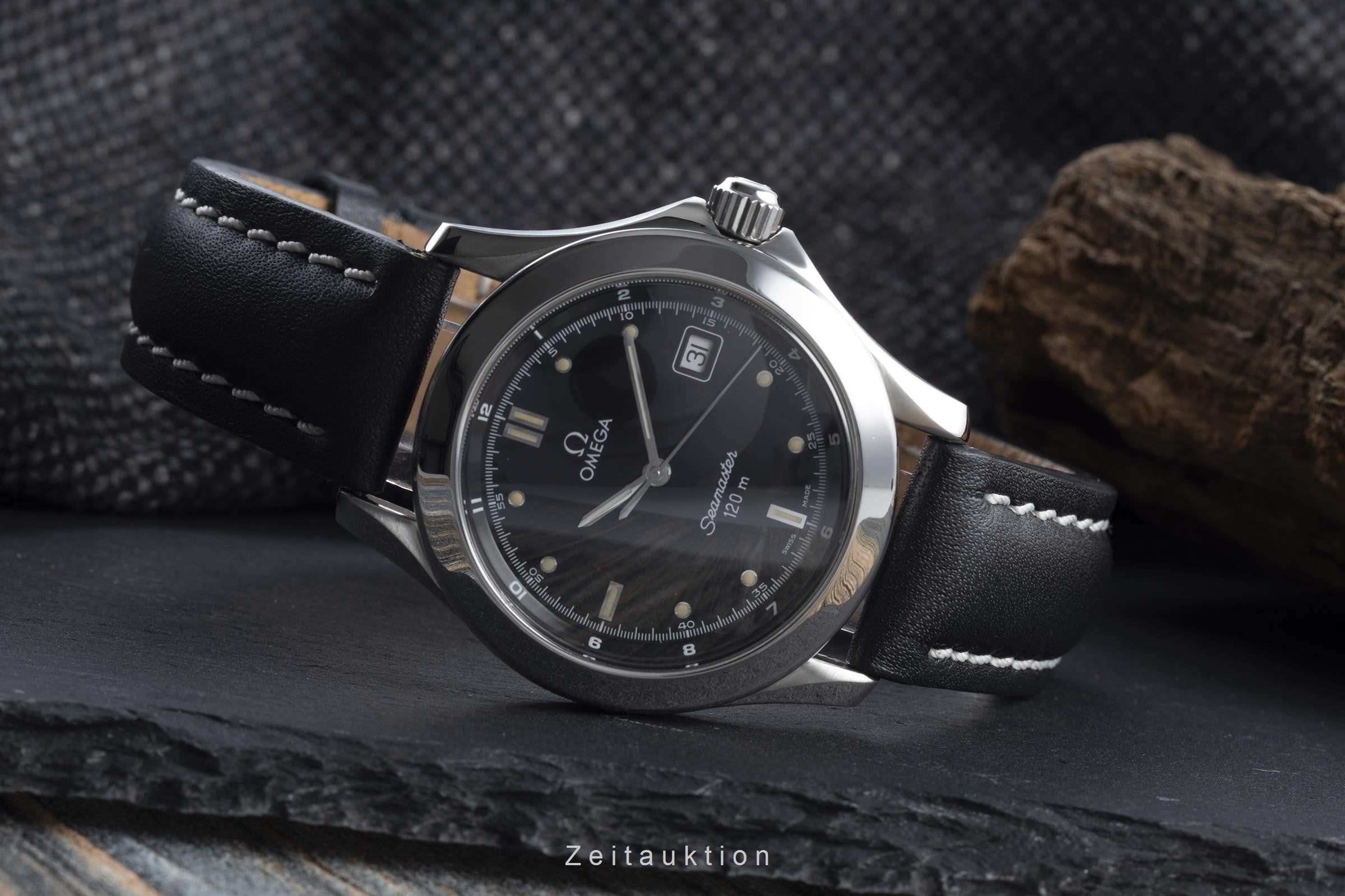 Omega Seamaster steel quartz Kal. 1438 Ref. 196.1501, 396.1501