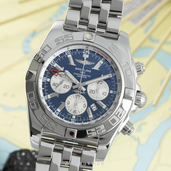 Breitling Chronomat 47 GMT cronografo acciaio automatismo orologio da uomo AB0410  [2203870]