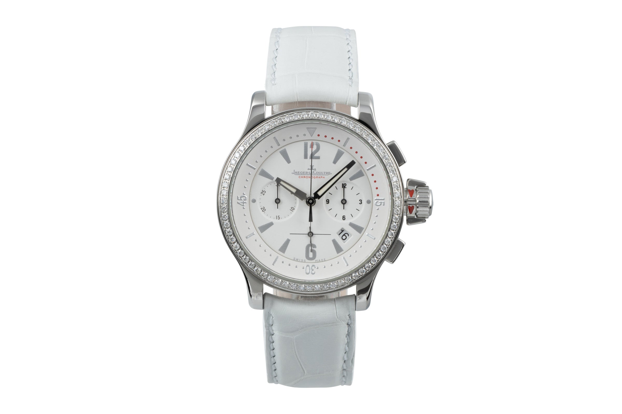 Jaeger-LeCoultre Master Compressor Diamanten Edelstahl Damenuhr Ref. 148.8.31 [2203874]